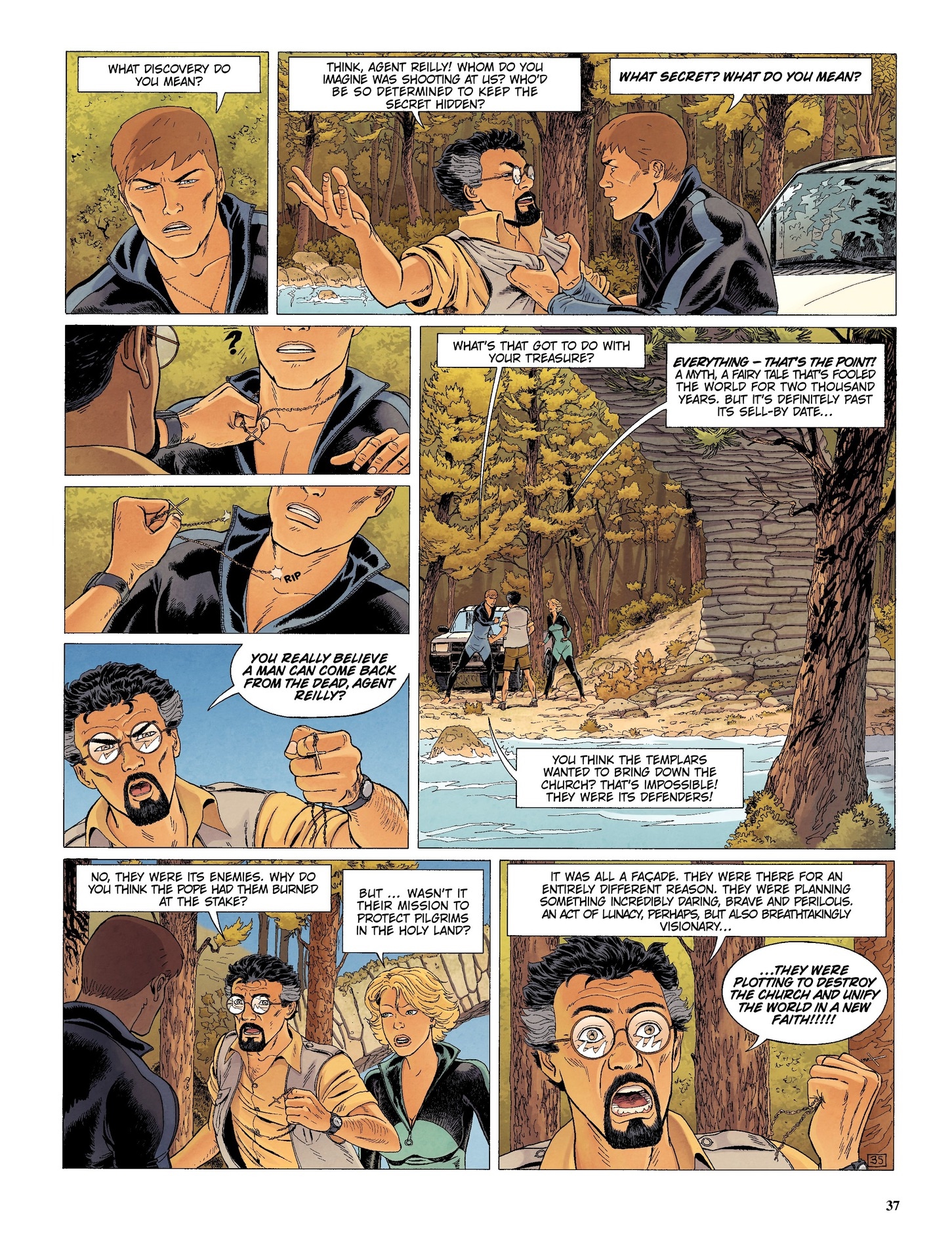 Read online The Last Templar comic -  Issue #3 - 39