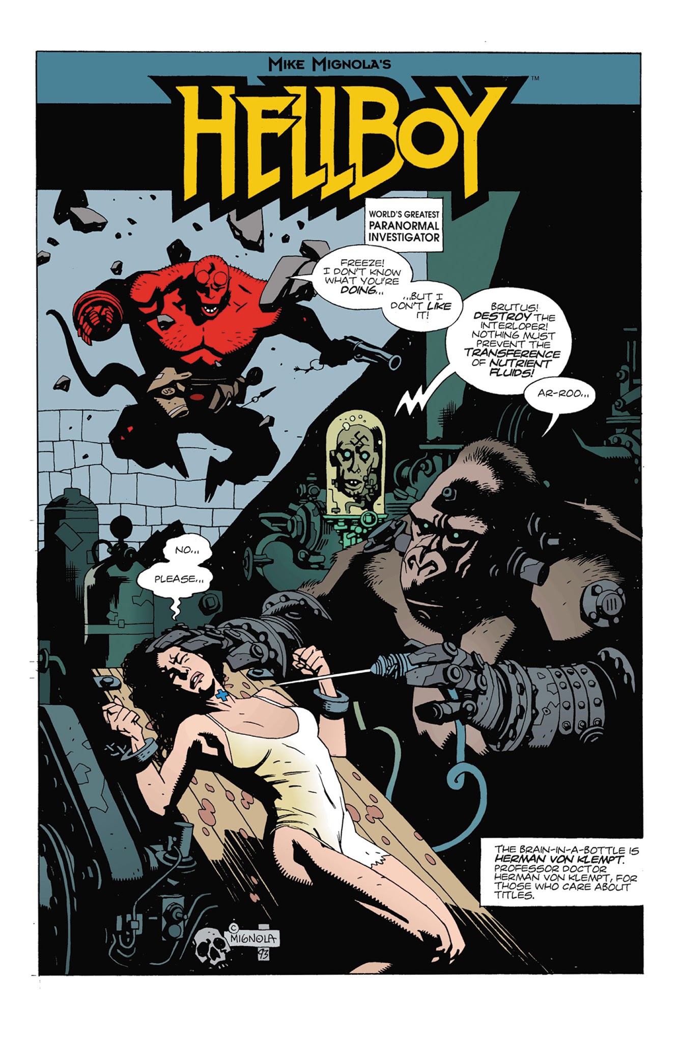 Read online Hellboy: Seed of Destruction comic -  Issue # _TPB - 118