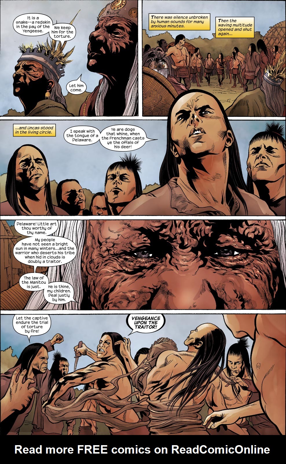 Read online The Last of the Mohicans comic -  Issue #5 - 17