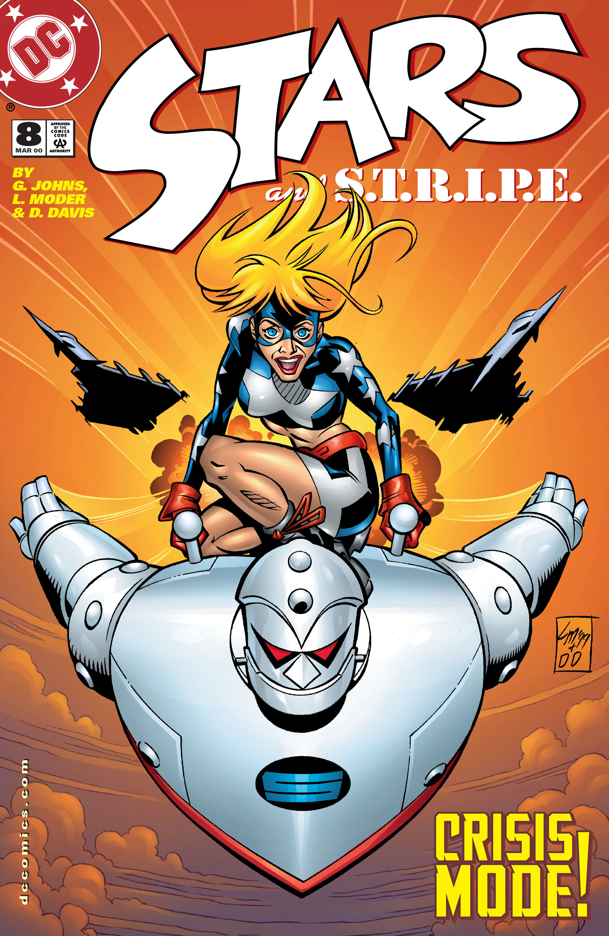 Read online Stars and S.T.R.I.P.E. comic -  Issue #8 - 1