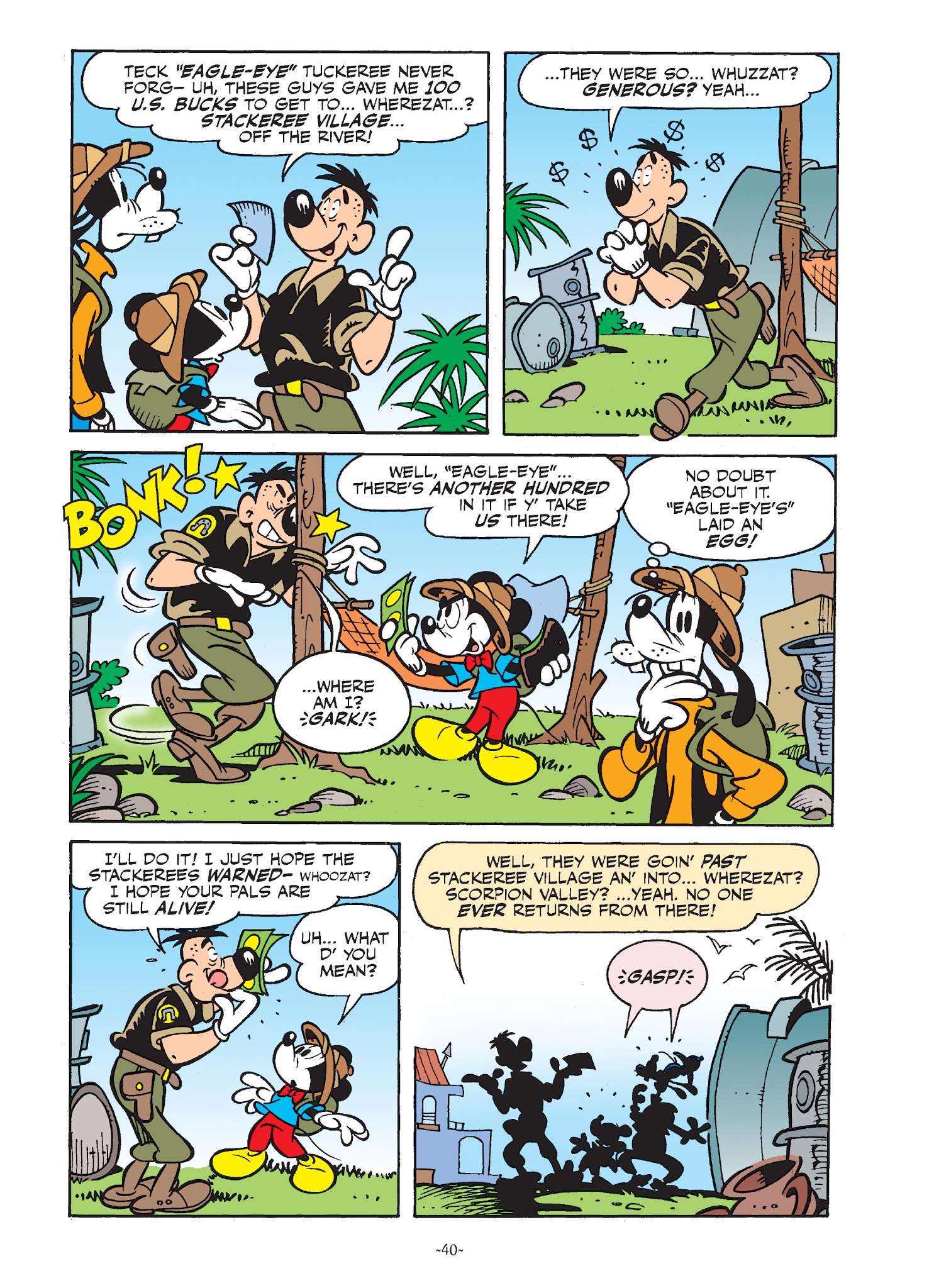 Read online Mickey and Donald: The Search For the Zodiac Stone comic -  Issue # TPB - 39