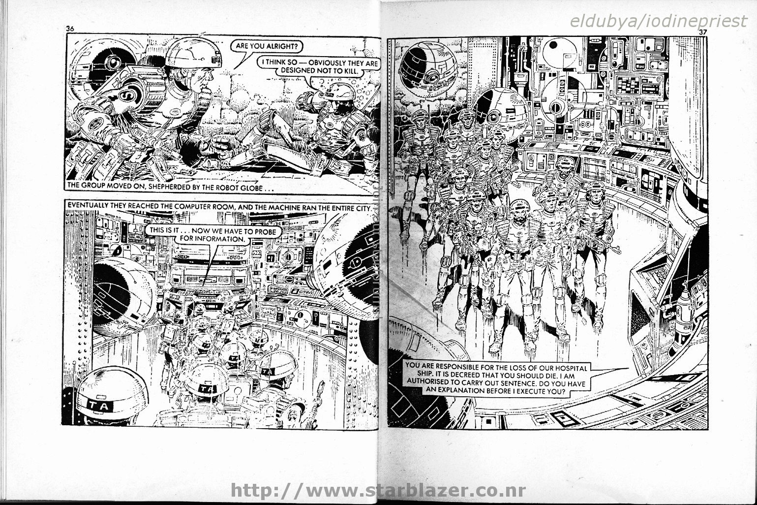 Read online Starblazer comic -  Issue #107 - 20