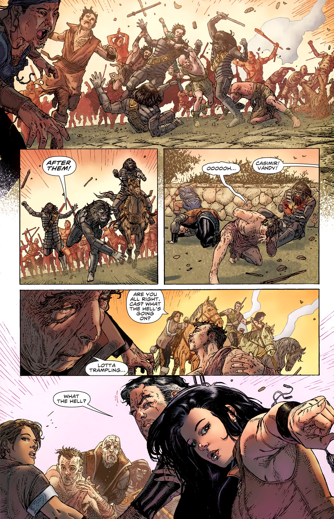 Read online Planet of the Apes (2011) comic -  Issue #2 - 24