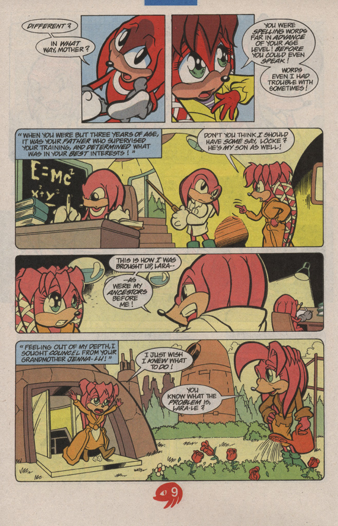 Read online Knuckles the Echidna comic -  Issue #16 - 14