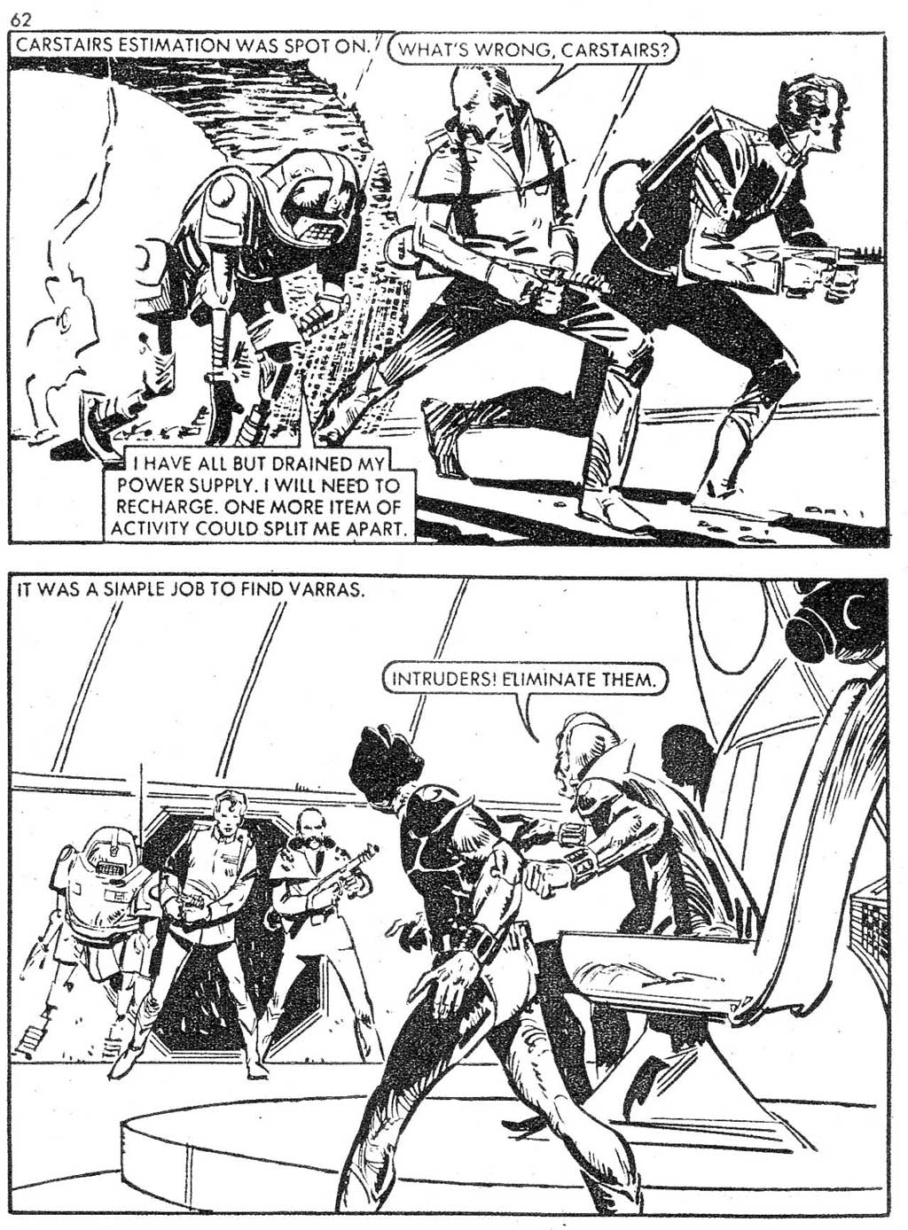 Read online Starblazer comic -  Issue #18 - 62