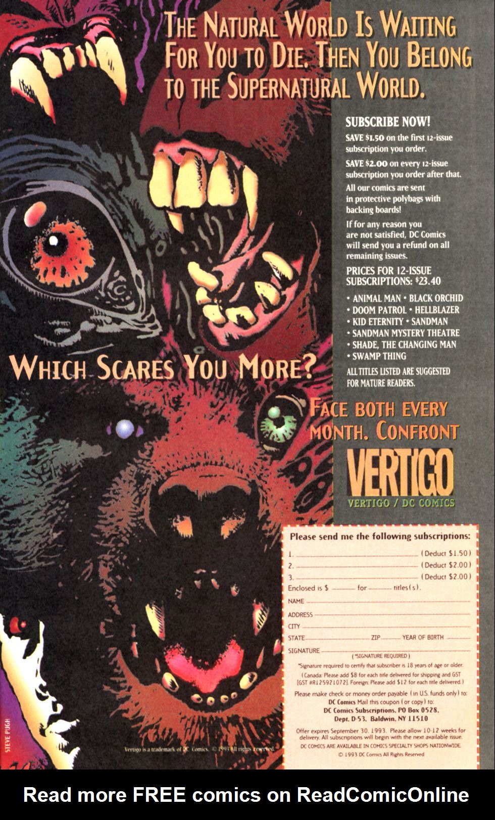 Read online Vertigo Jam comic -  Issue # Full - 65