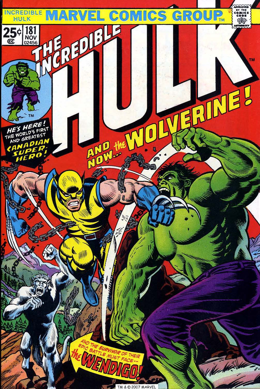 Read online The Incredible Hulk (1968) comic -  Issue #181 - 1
