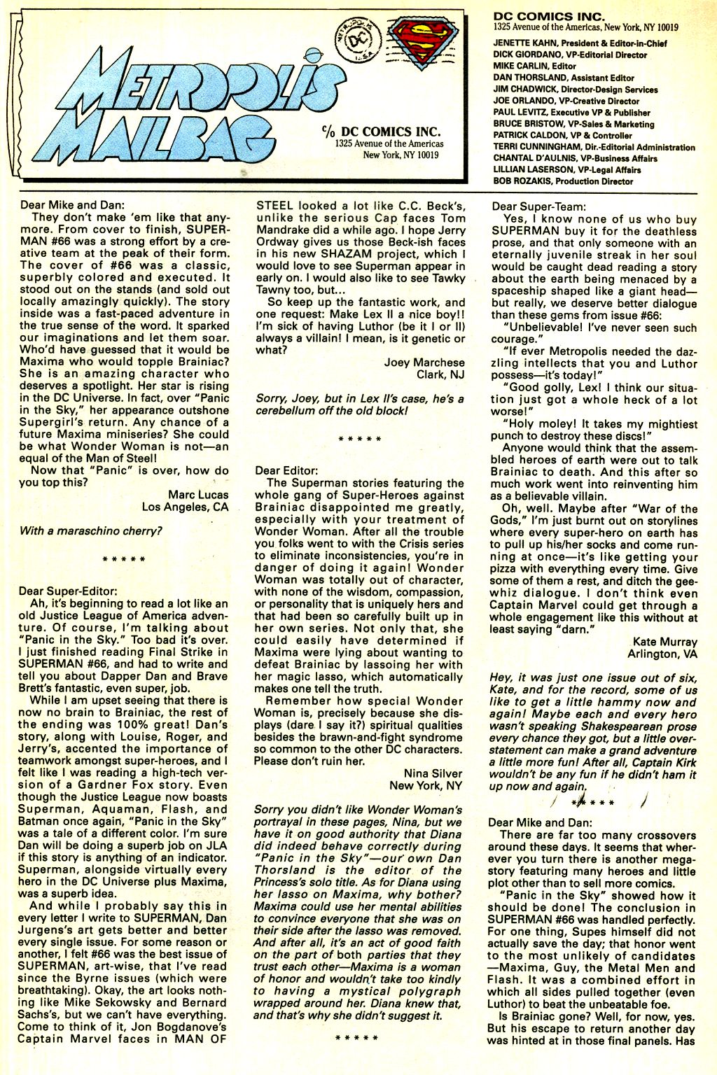 Read online Superman (1987) comic -  Issue #70 - 23