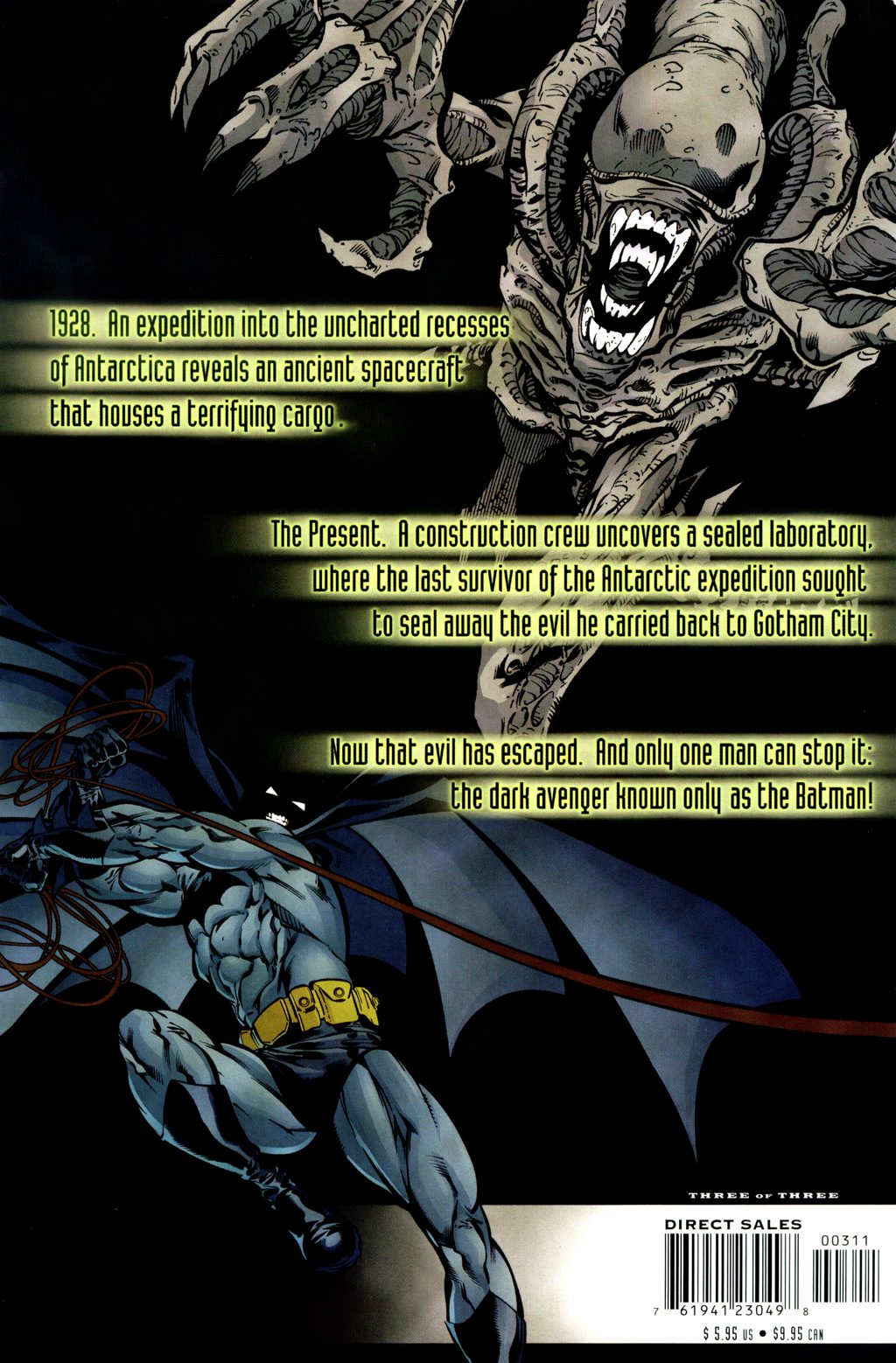 Read online Batman/Aliens II comic -  Issue #3 - 46