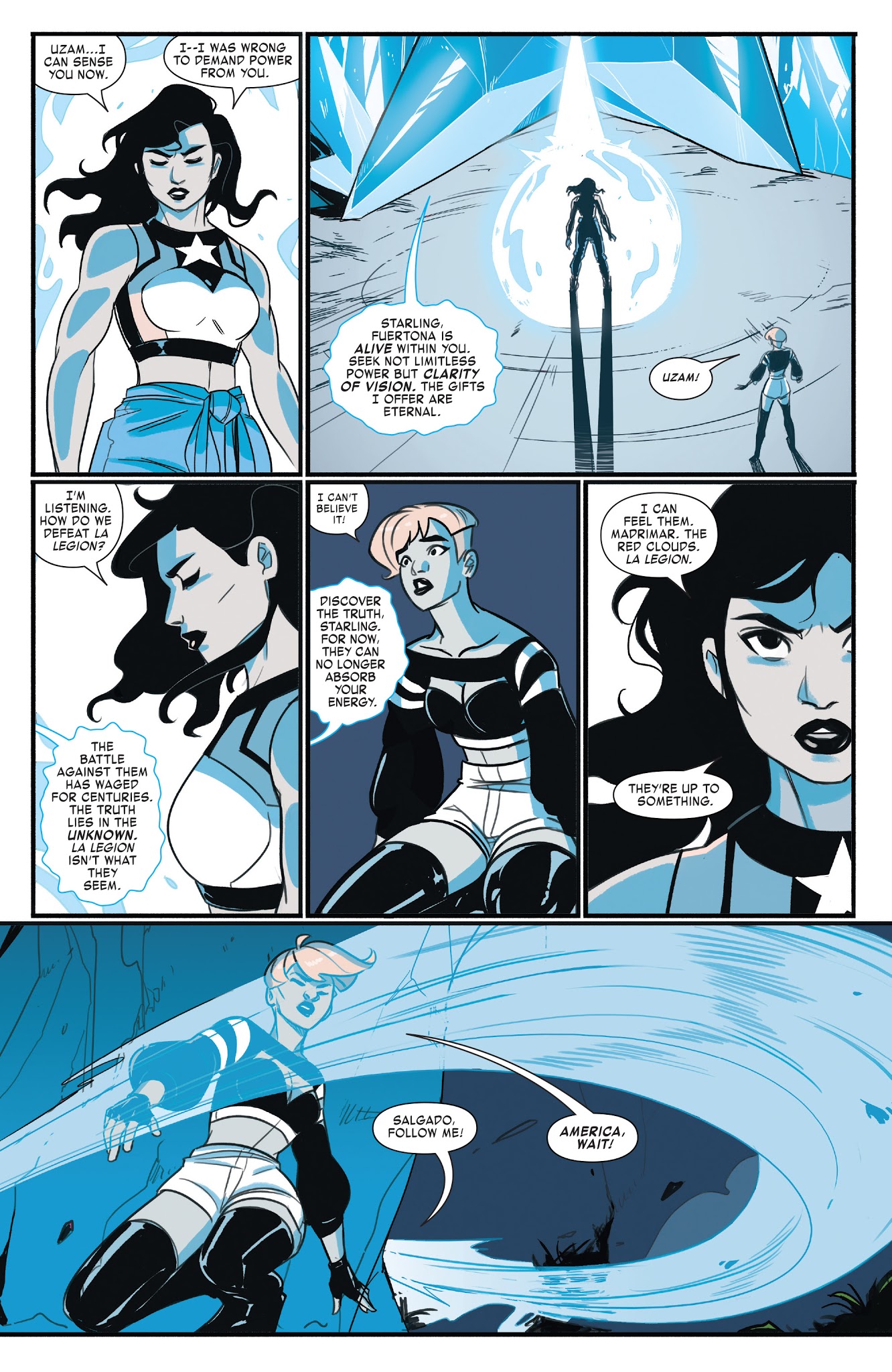 Read online America (2017) comic -  Issue #12 - 7