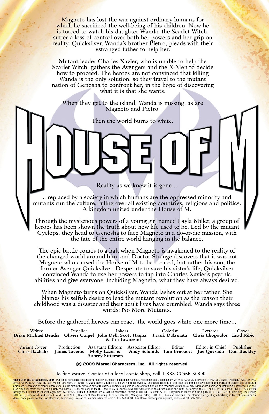 House of M (2005) issue 8 - Page 2