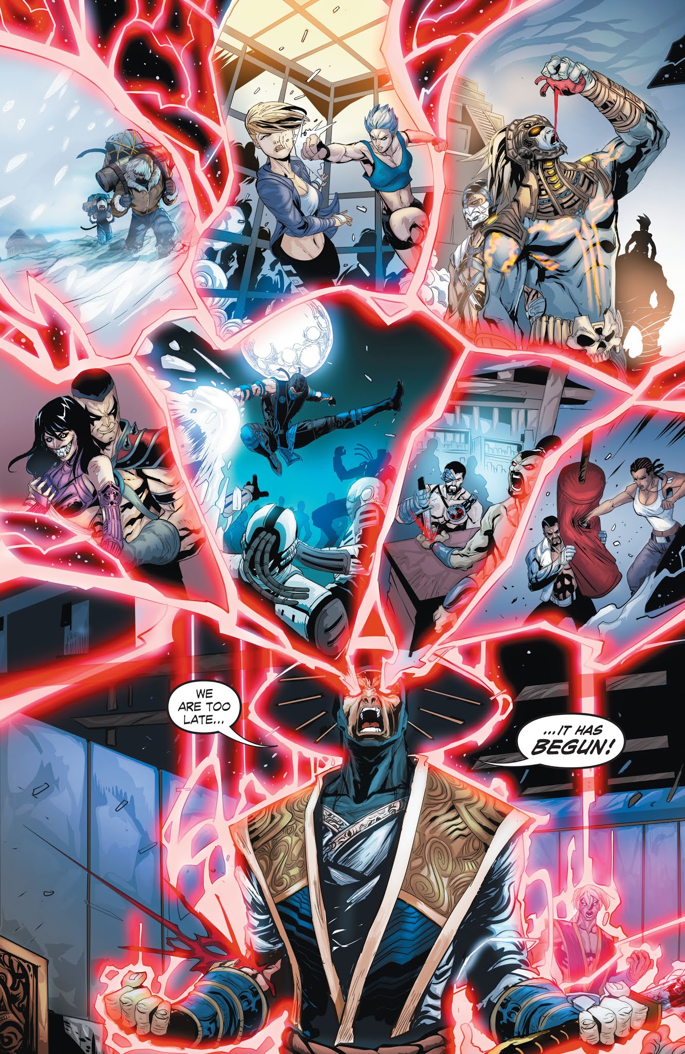 Read online Mortal Kombat X [I] comic -  Issue # _TPB 1 - 36