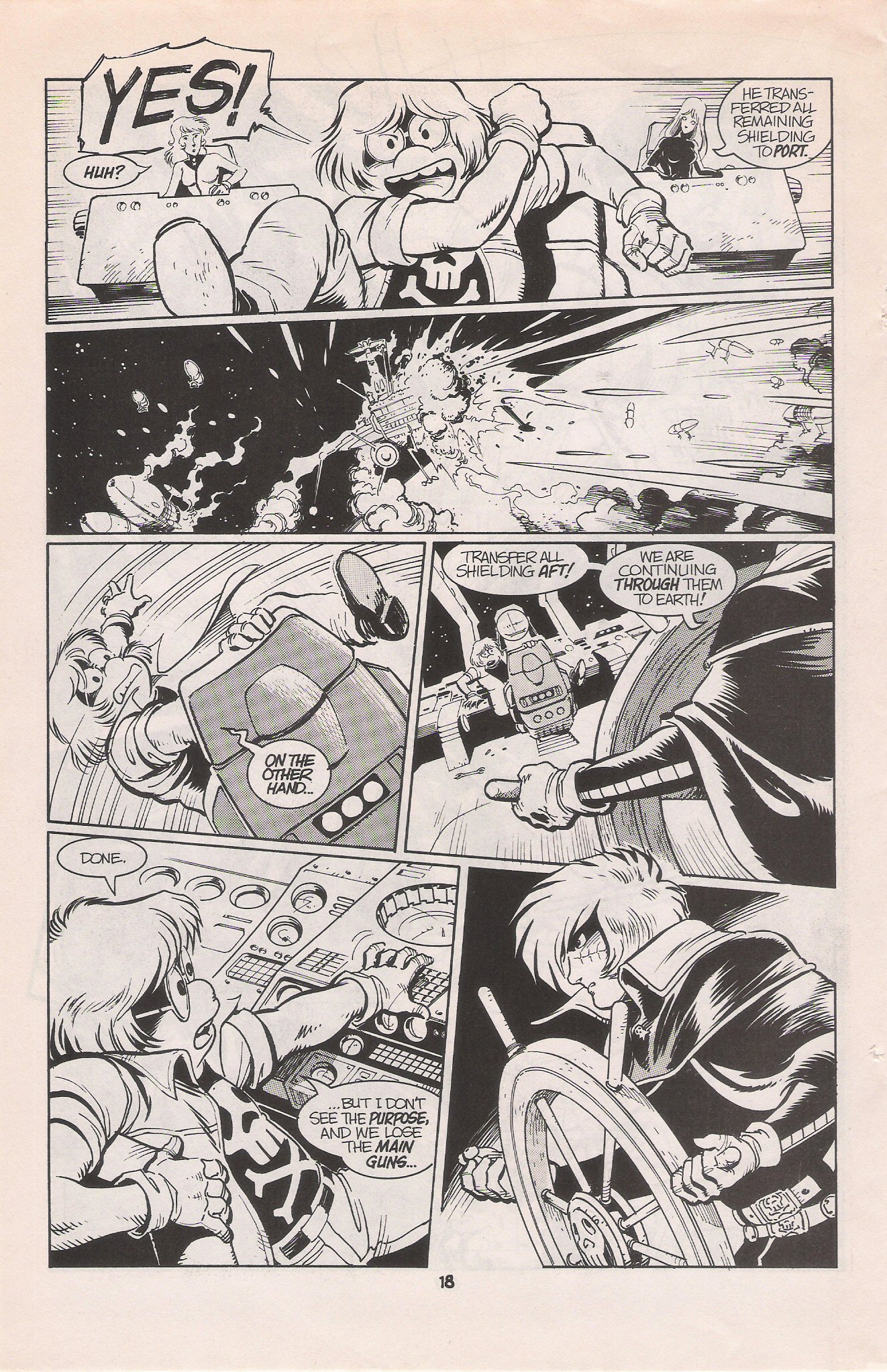 Read online Captain Harlock: Deathshadow Rising comic -  Issue #6 - 20