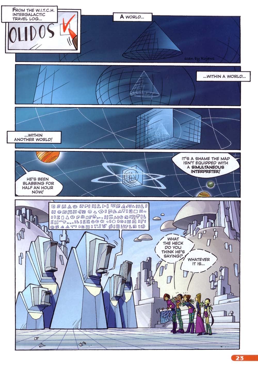 Read online W.i.t.c.h. comic -  Issue #69 - 19