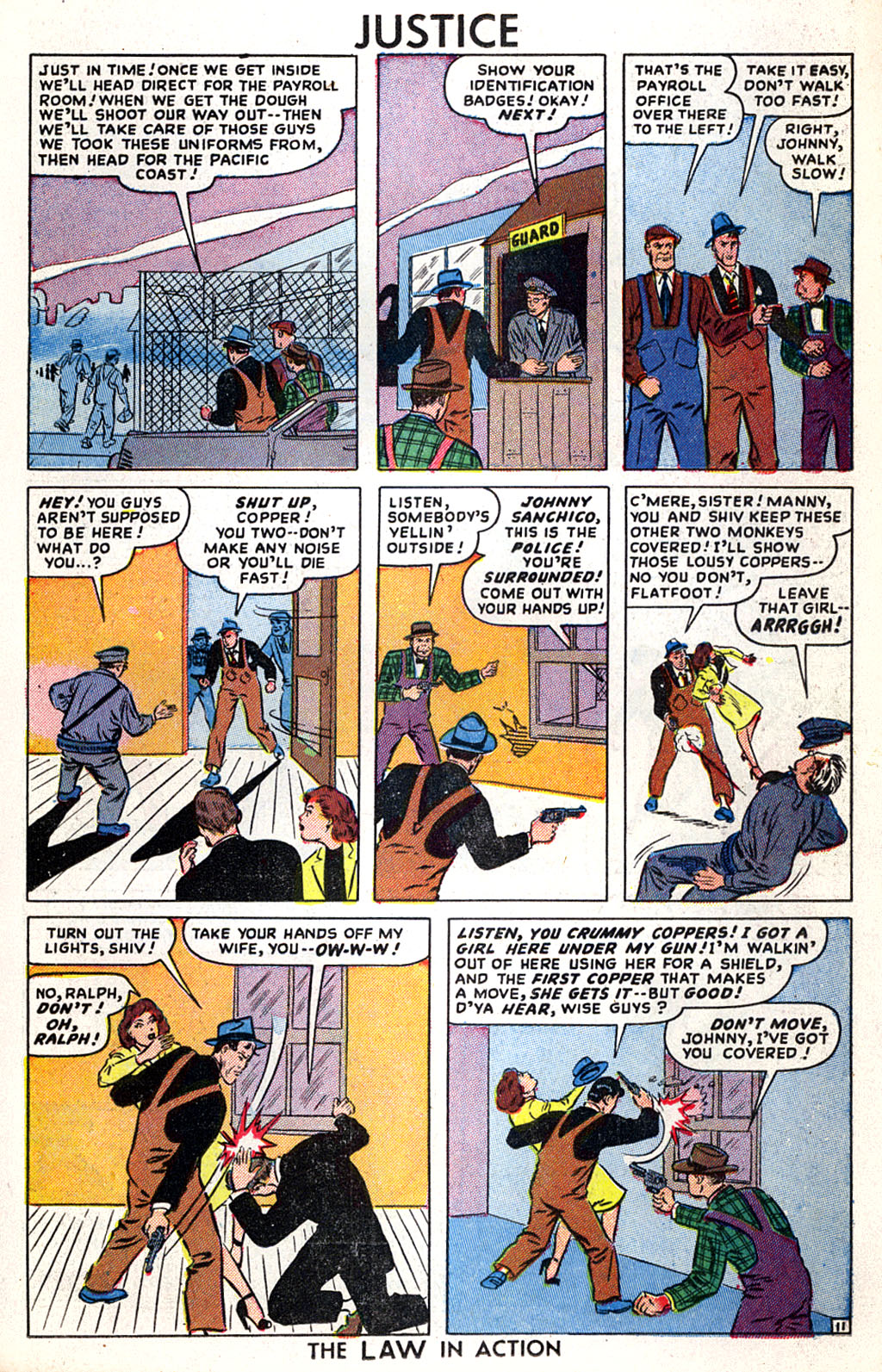 Read online Justice (1947) comic -  Issue #9 - 13