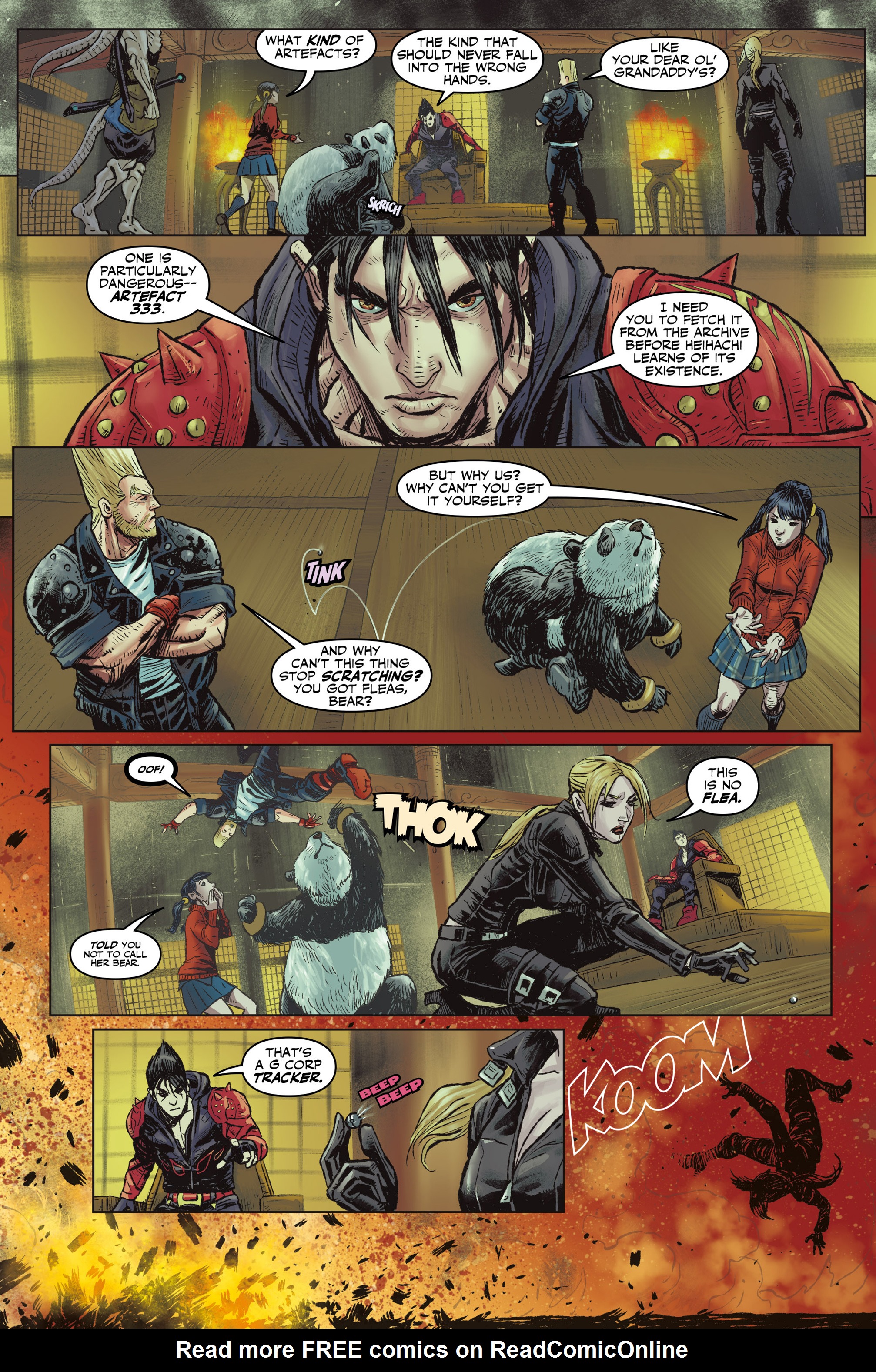 Read online Tekken comic -  Issue #1 - 27