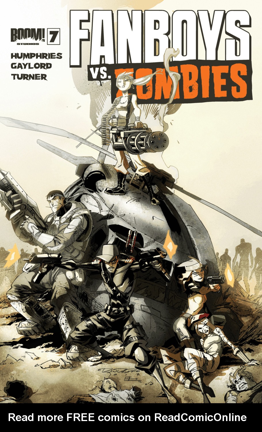 Read online Fanboys vs. Zombies comic -  Issue #7 - 1