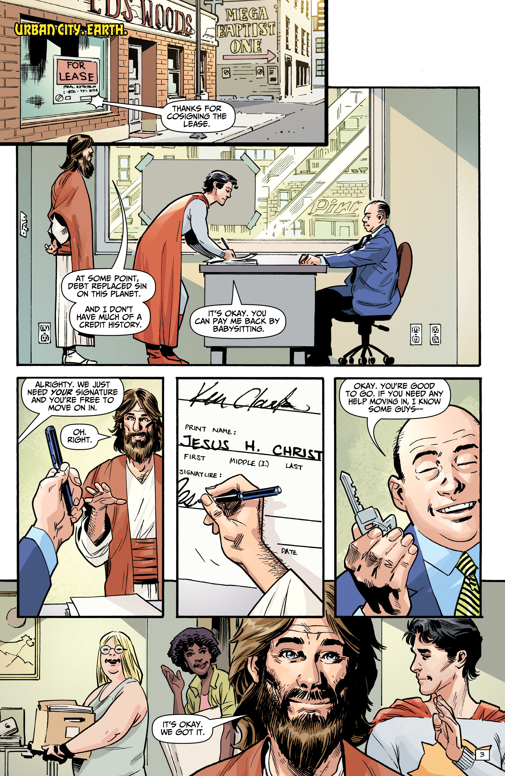 Read online Second Coming: Trinity comic -  Issue #2 - 5