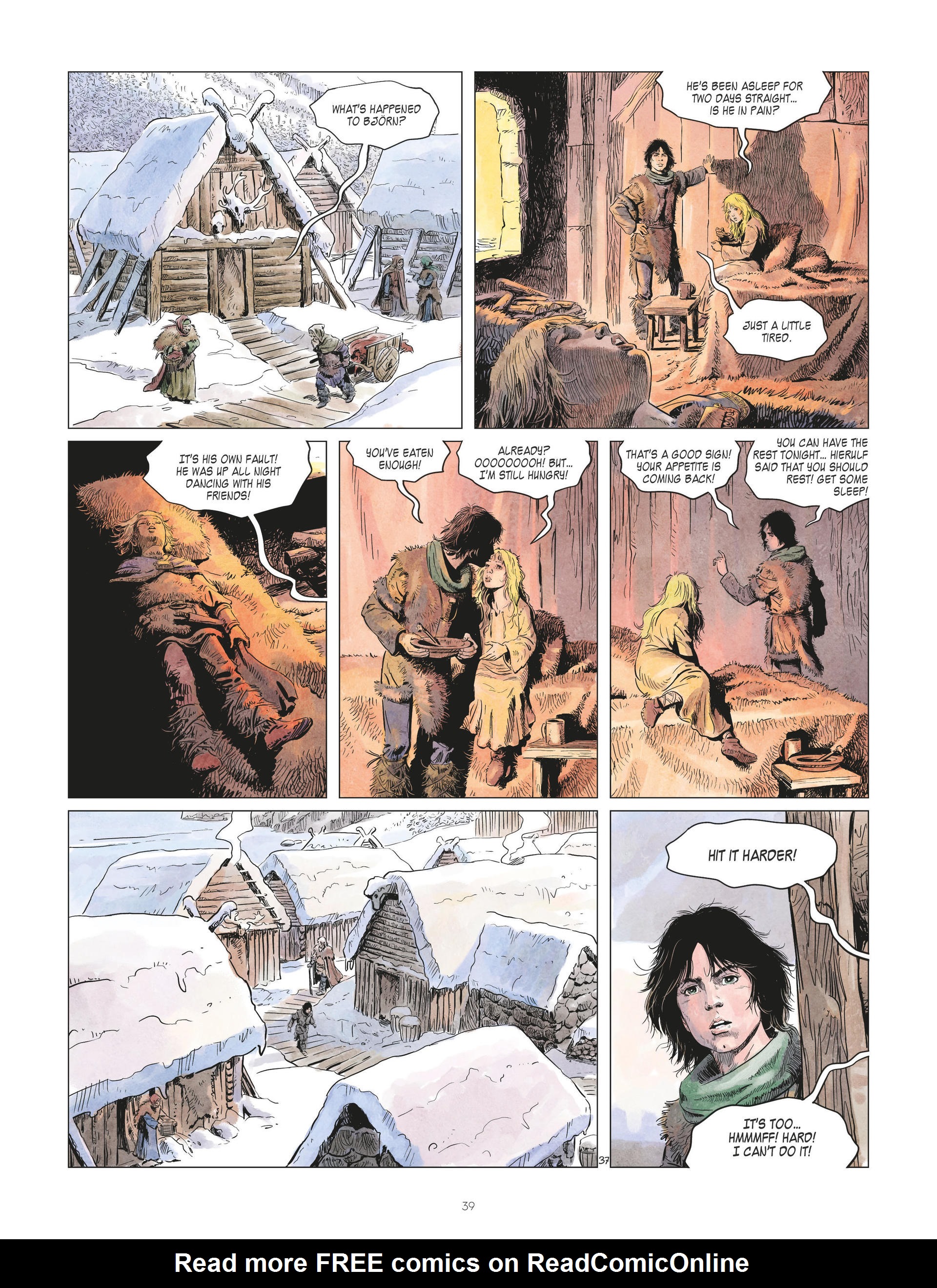 Read online The World of Thorgal: The Young Years comic -  Issue #2 - 39
