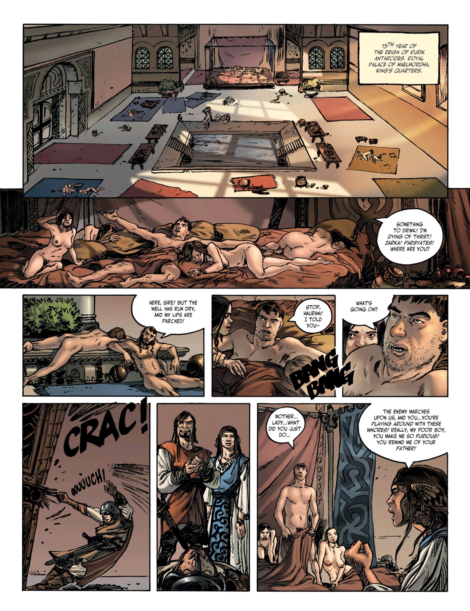 Read online Throne of Ice comic -  Issue #2 - 17