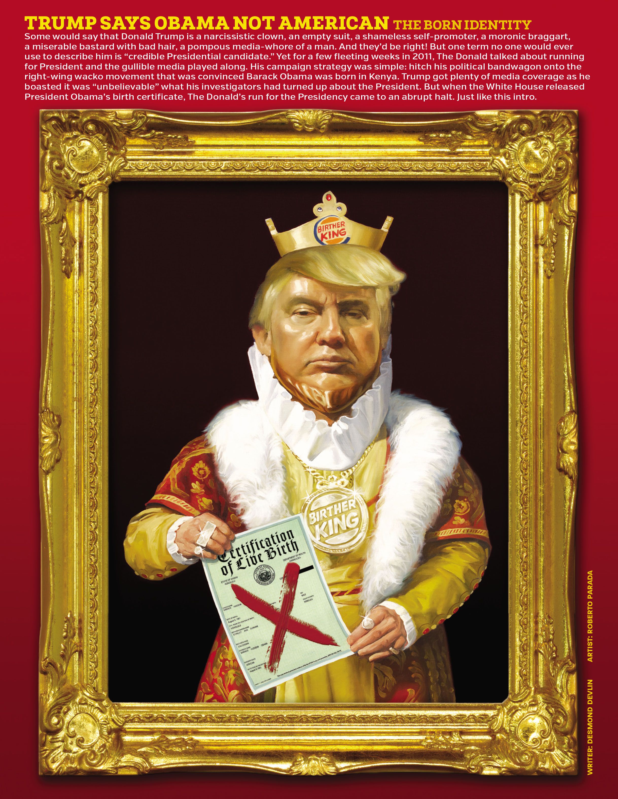 Read online MAD About Trump: A Brilliant Look at Our Brainless President comic -  Issue # TPB - 19