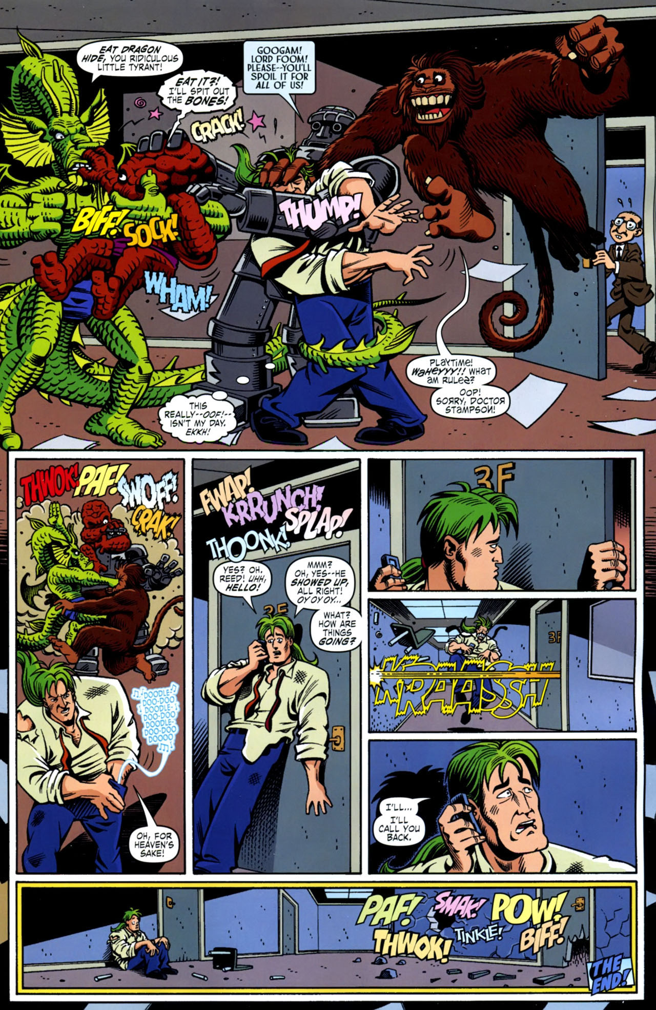 Read online Fin Fang Four Return! comic -  Issue # Full - 8