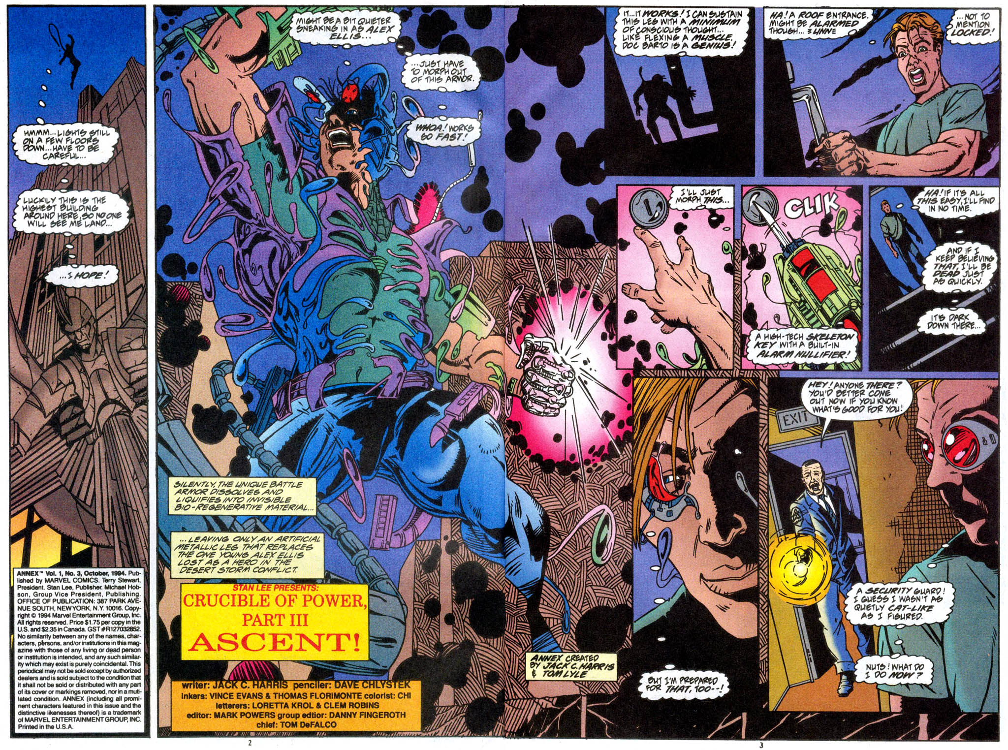 Read online Annex comic -  Issue #3 - 3