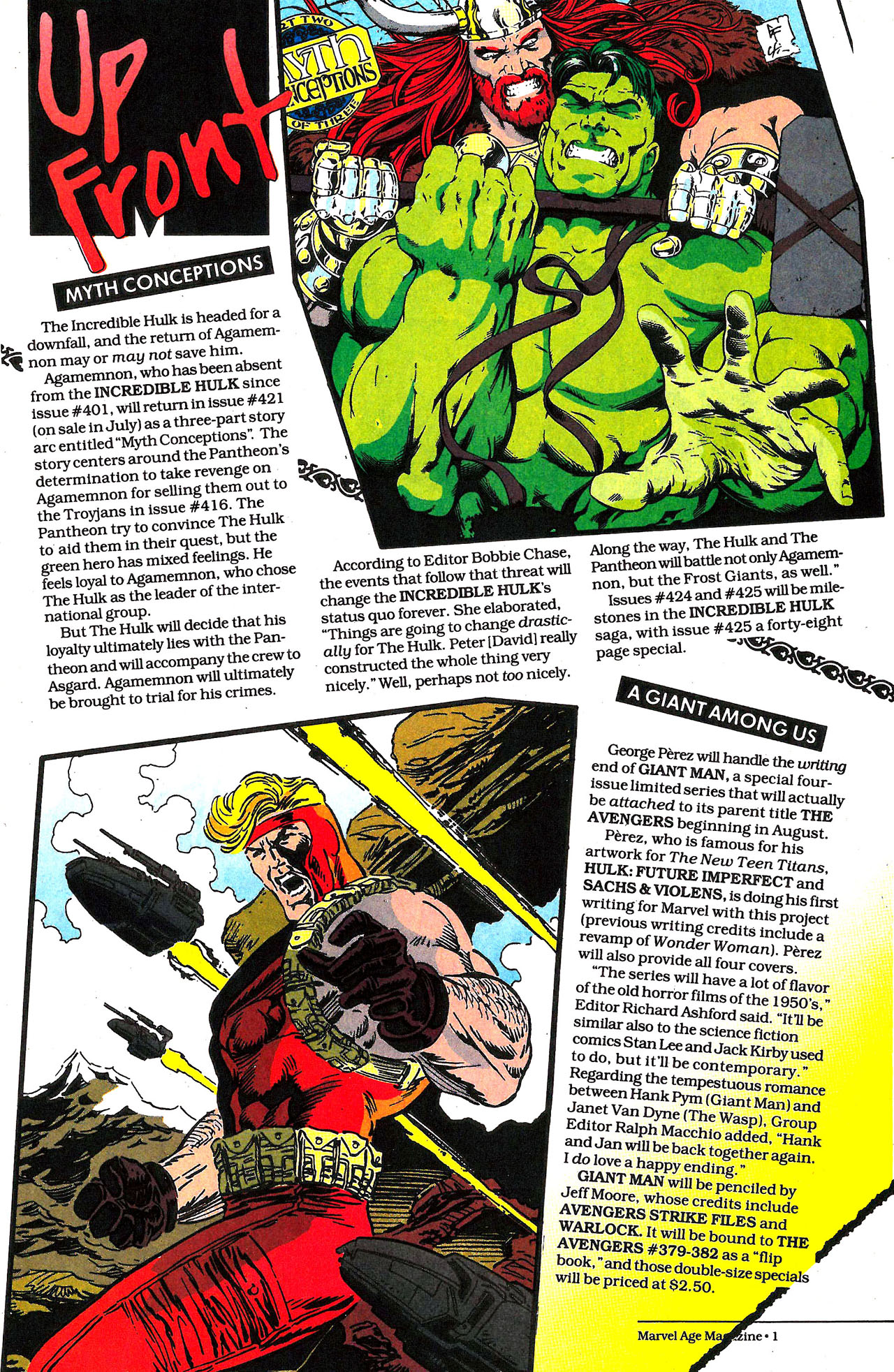 Read online Marvel Age comic -  Issue #139 - 3