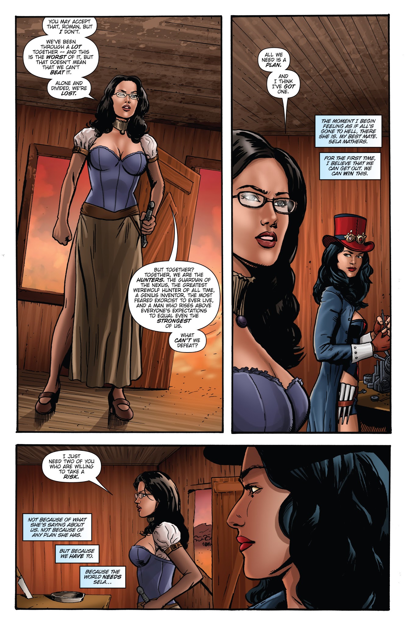 Read online Grimm Fairy Tales presents Hunters: The Shadowlands comic -  Issue # TPB - 80