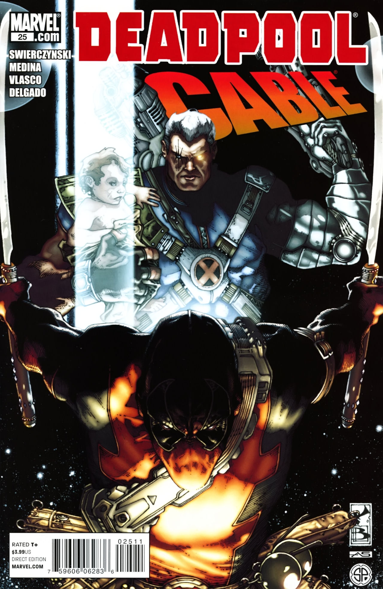 Read online Cable (2008) comic -  Issue #25 - 1