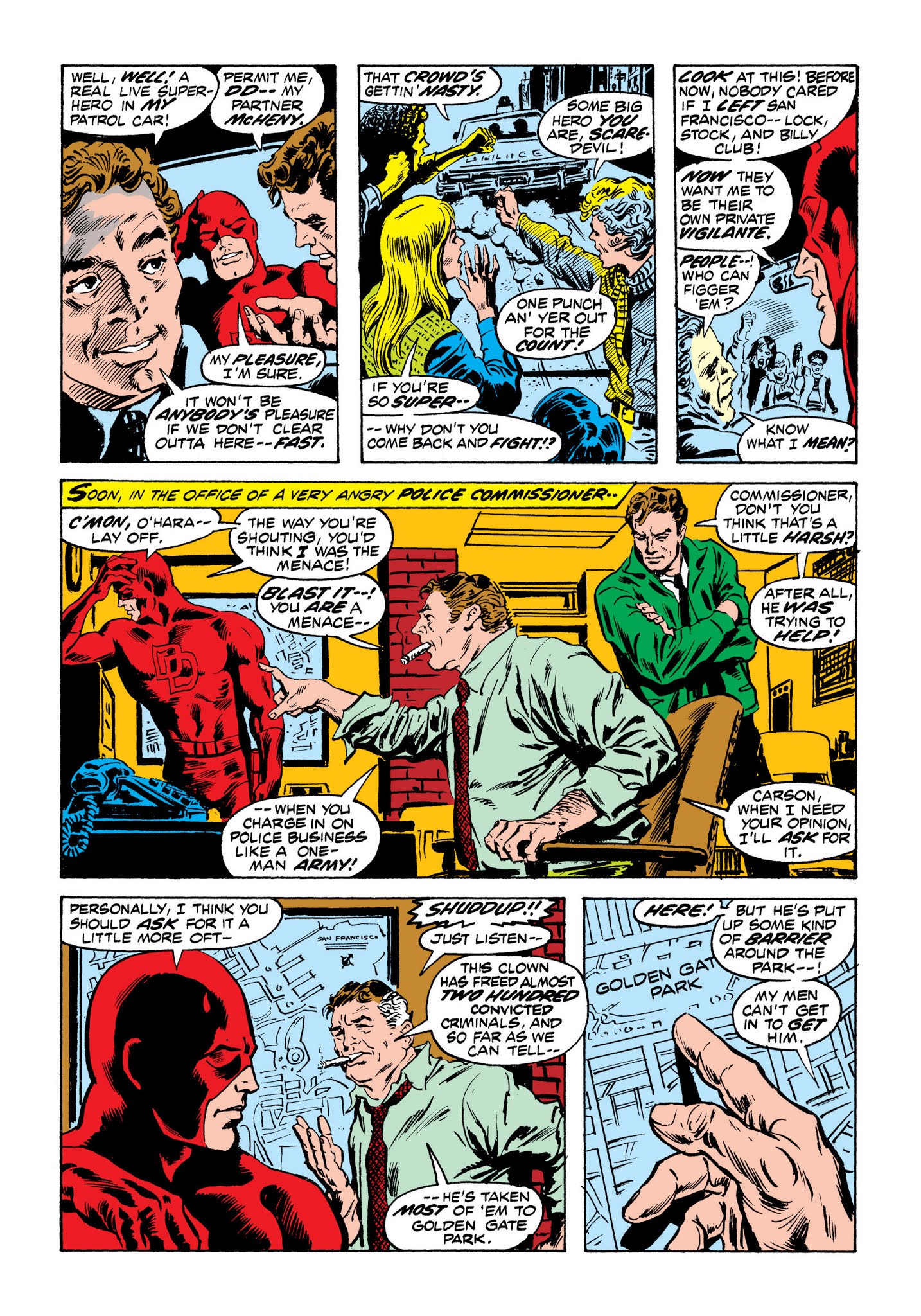 Read online Marvel Masterworks: Daredevil comic -  Issue # TPB 10 (Part 1) - 23