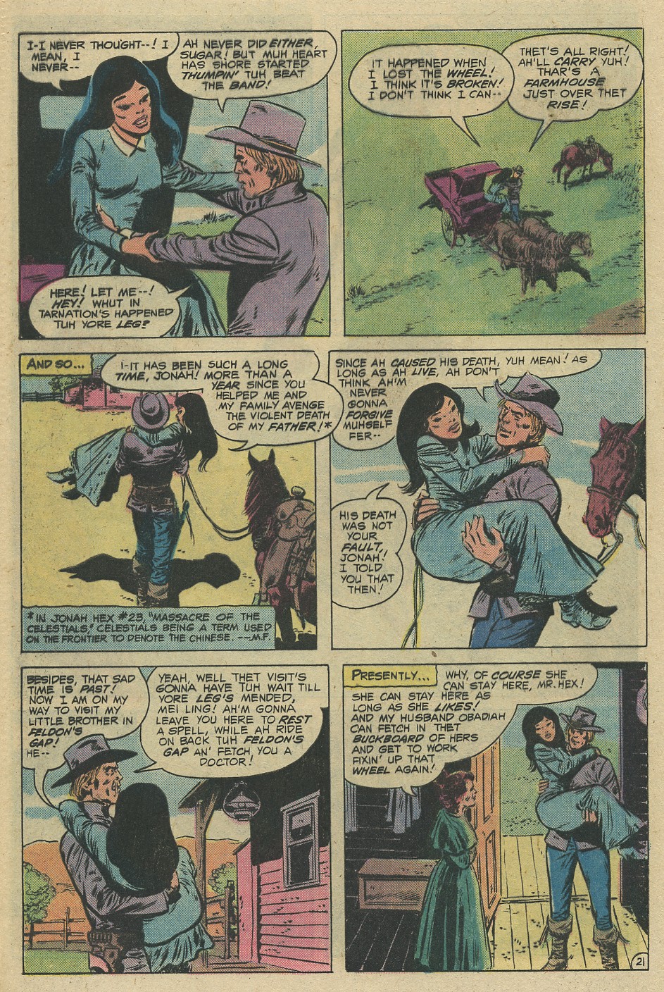 Read online Jonah Hex (1977) comic -  Issue #42 - 22