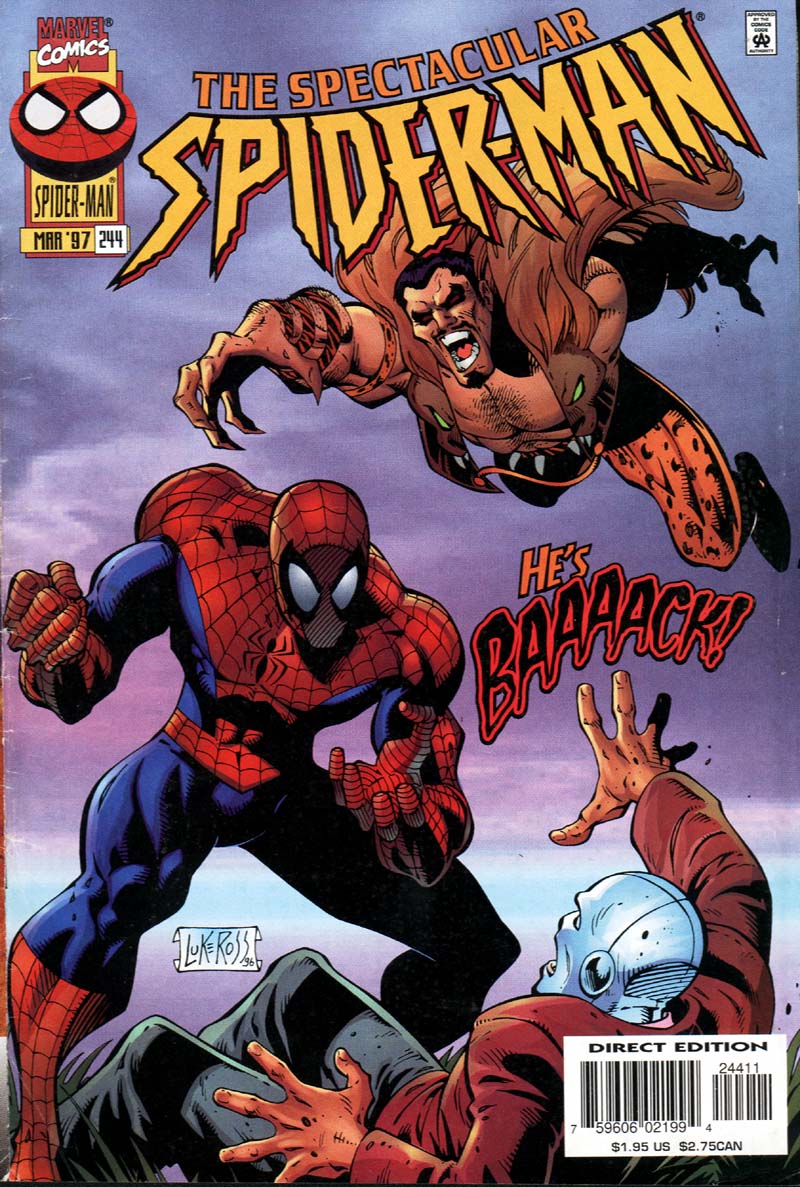 Read online The Spectacular Spider-Man (1976) comic -  Issue #244 - 1