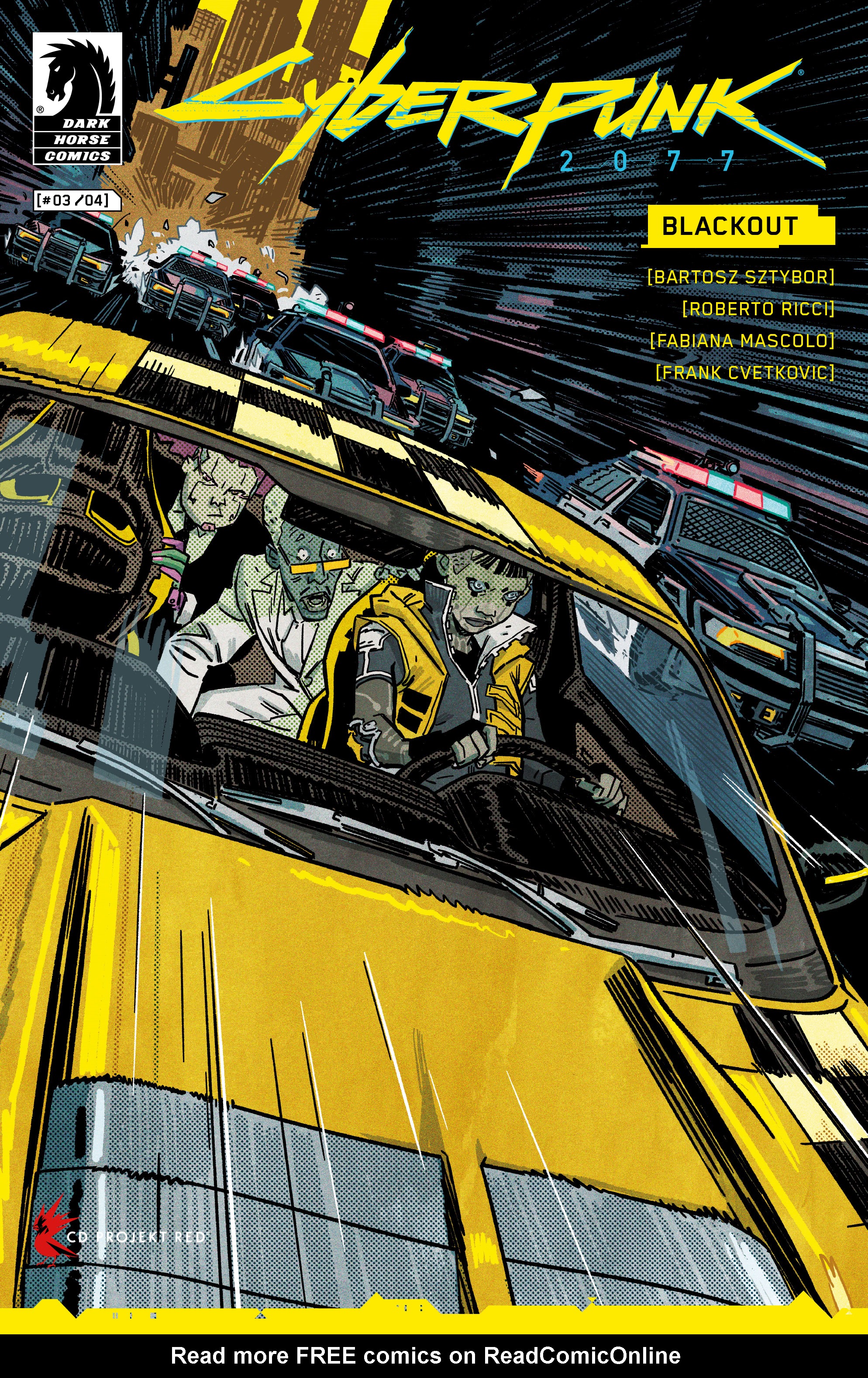 Read online Cyberpunk 2077: Blackout comic -  Issue #3 - 1