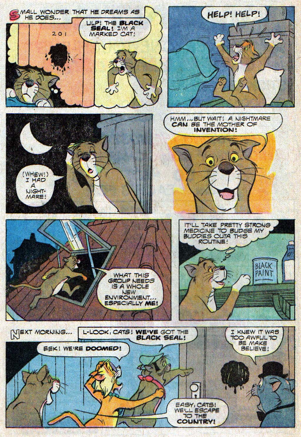 Read online O'Malley and the Alley Cats comic -  Issue #4 - 6