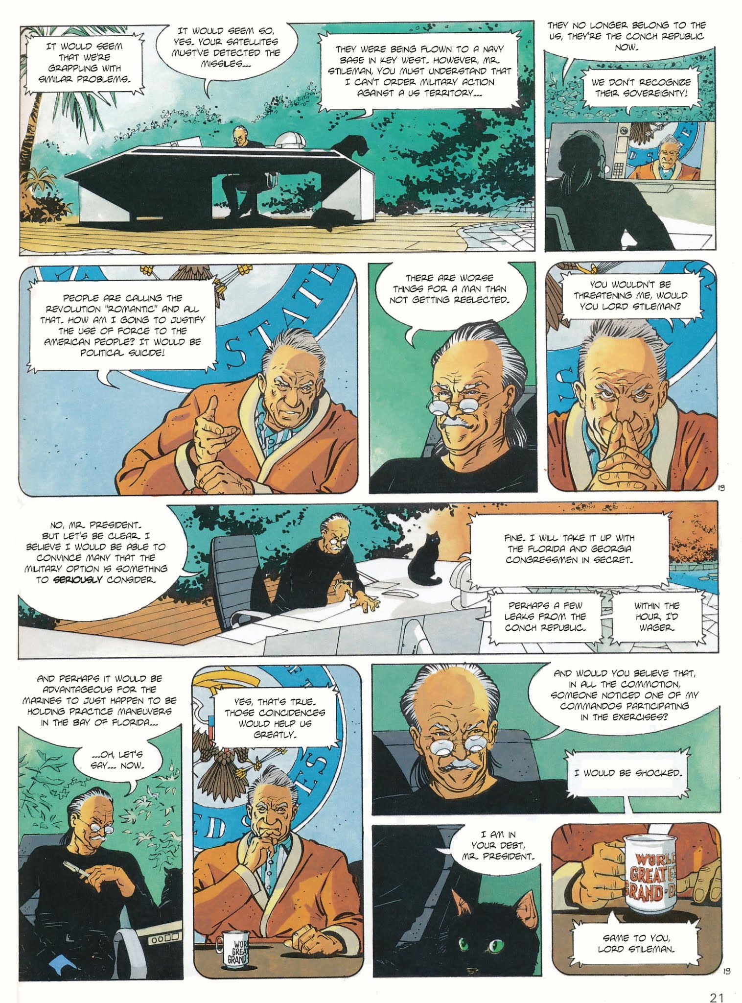 Read online Dallas Barr comic -  Issue #1 - 21