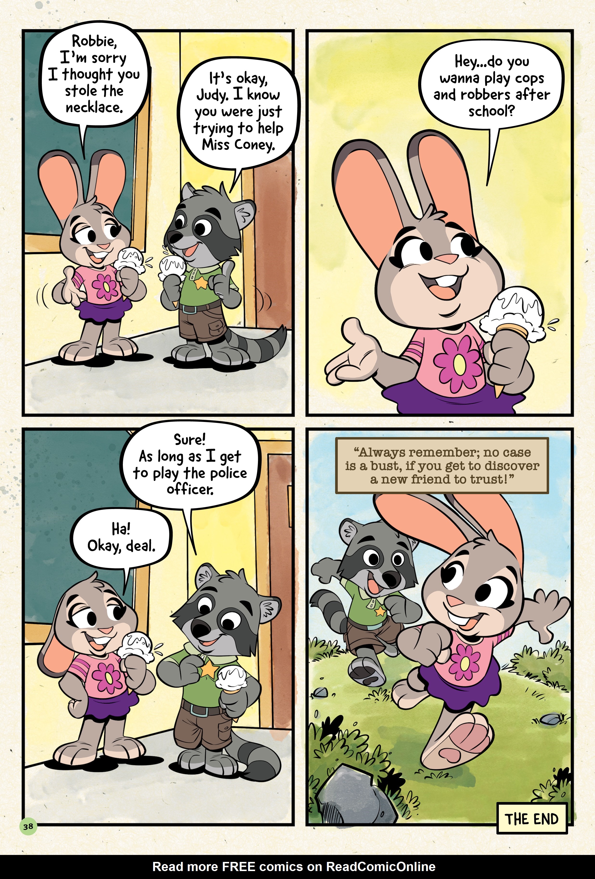 Read online Zootopia: A Hard Day's Work comic -  Issue # Full - 38
