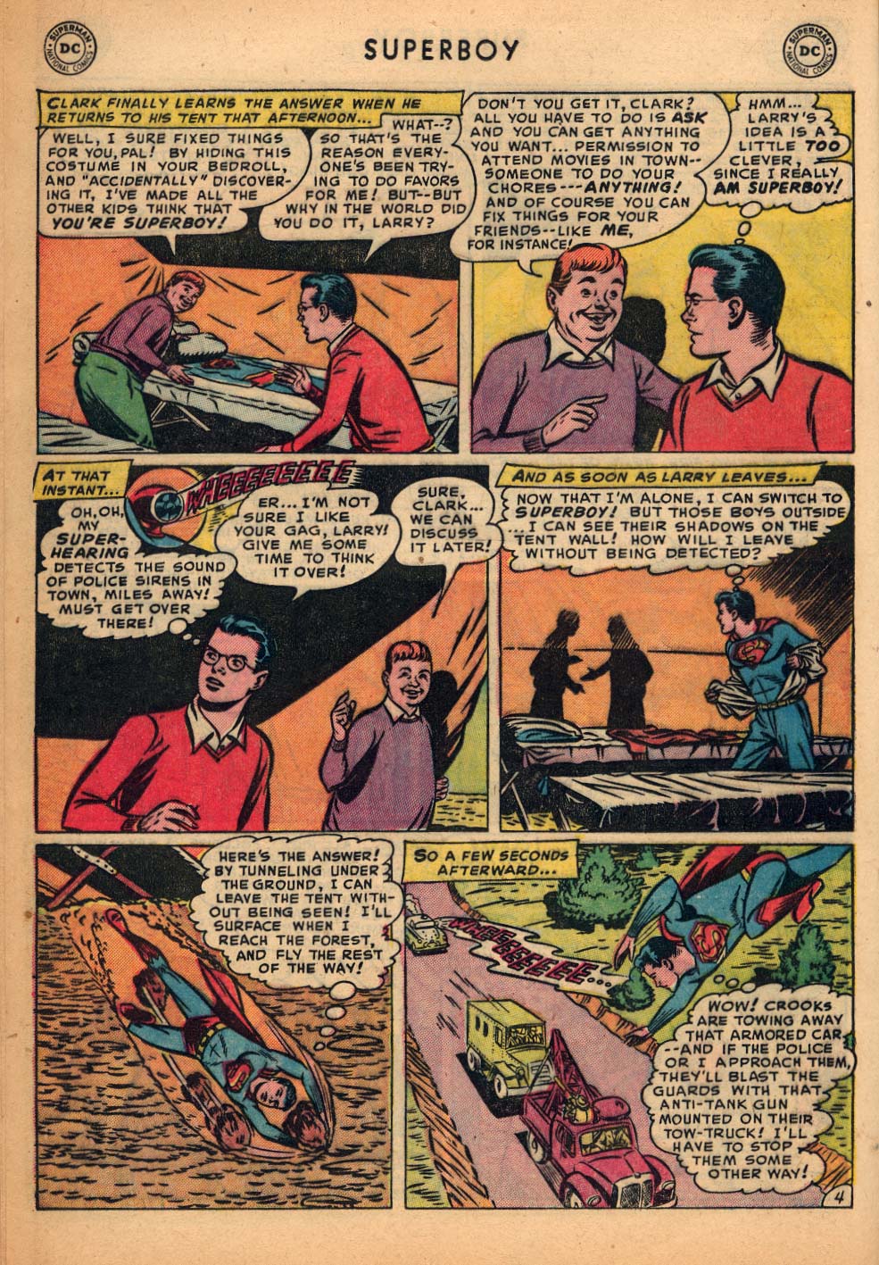 Read online Superboy (1949) comic -  Issue #25 - 16