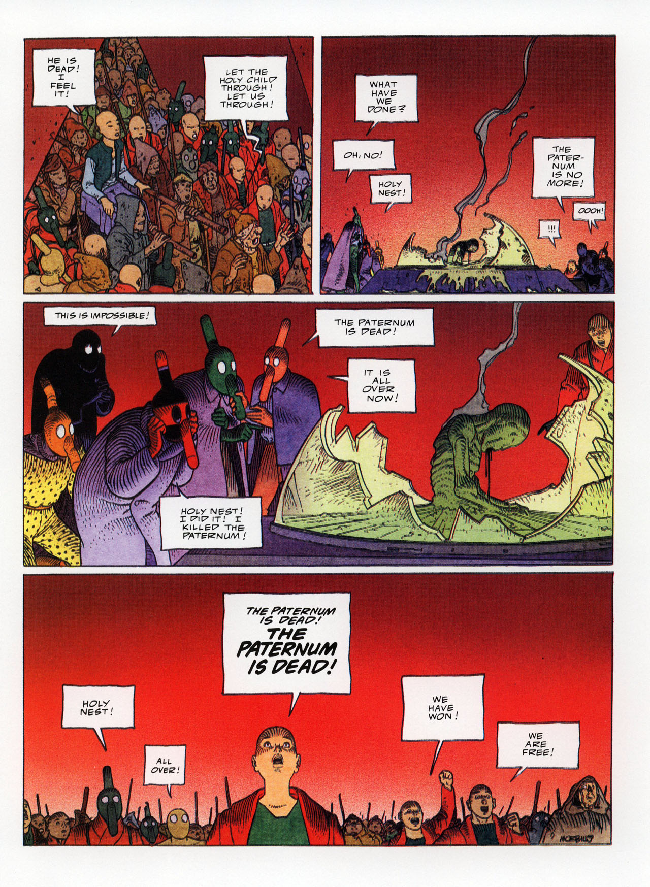 Read online Epic Graphic Novel: Moebius comic -  Issue # TPB 7 - 85