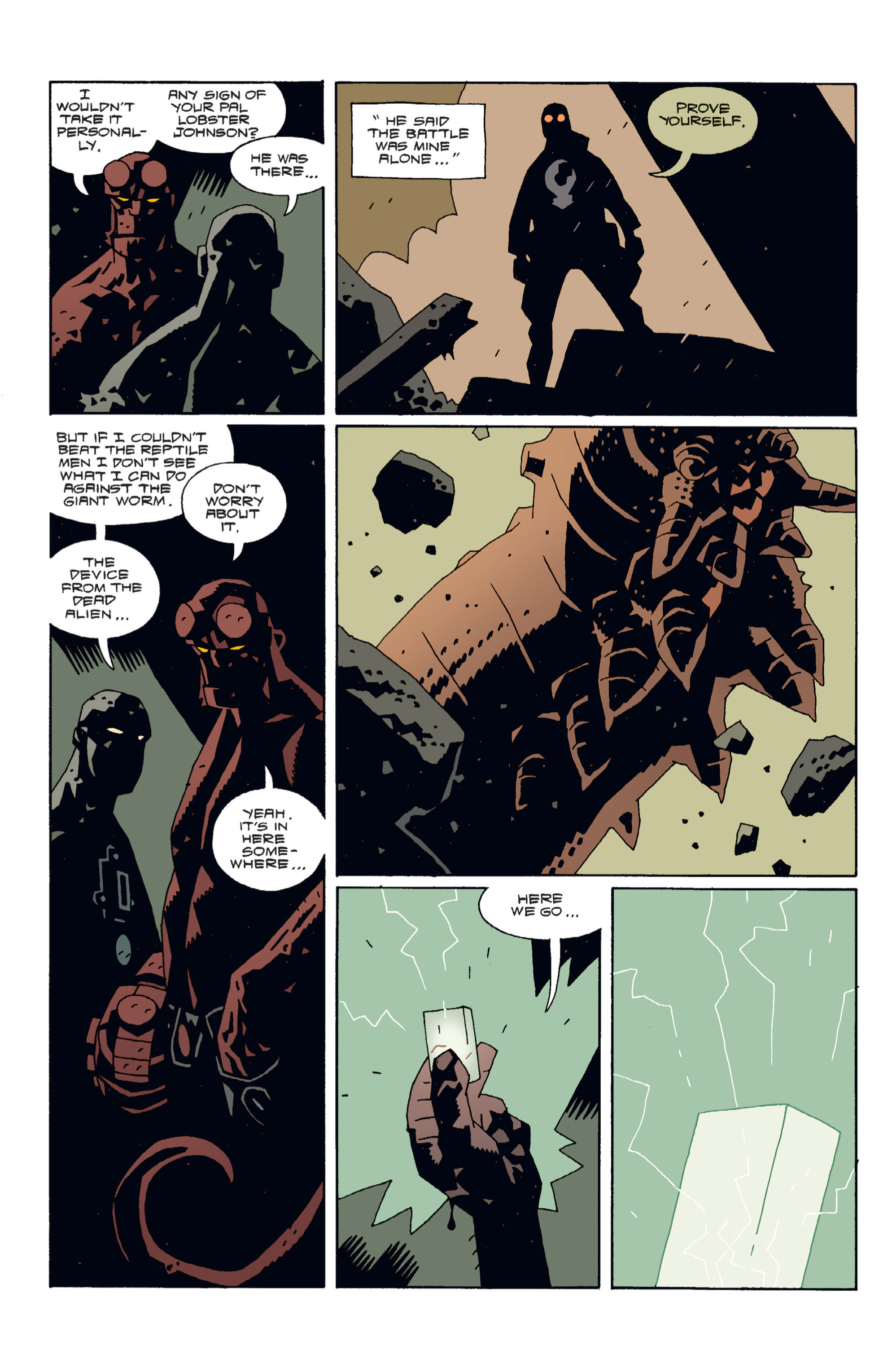 Read online Hellboy comic -  Issue #5 - 105