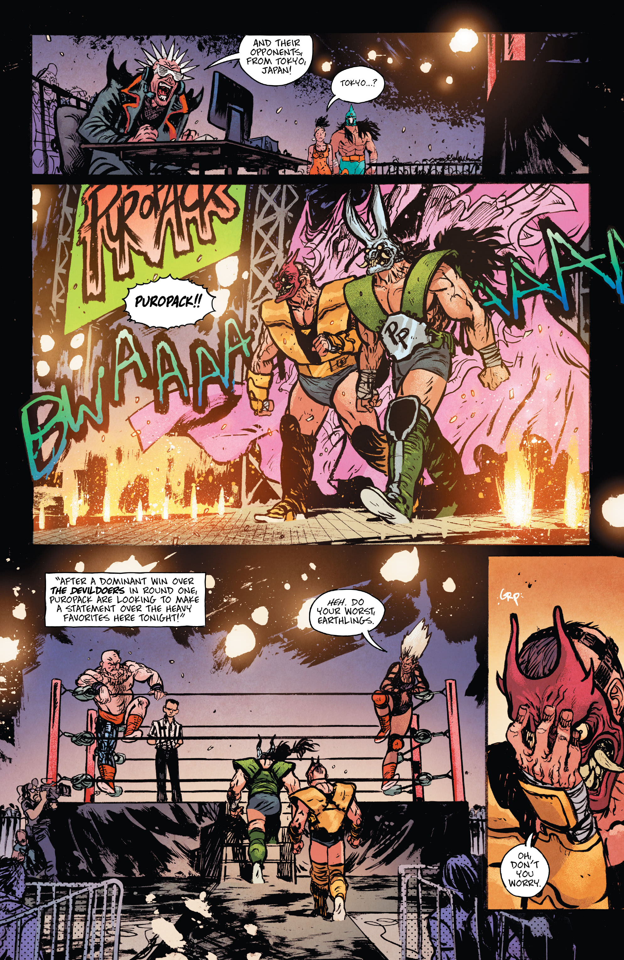 Read online Do a Powerbomb comic -  Issue #4 - 19