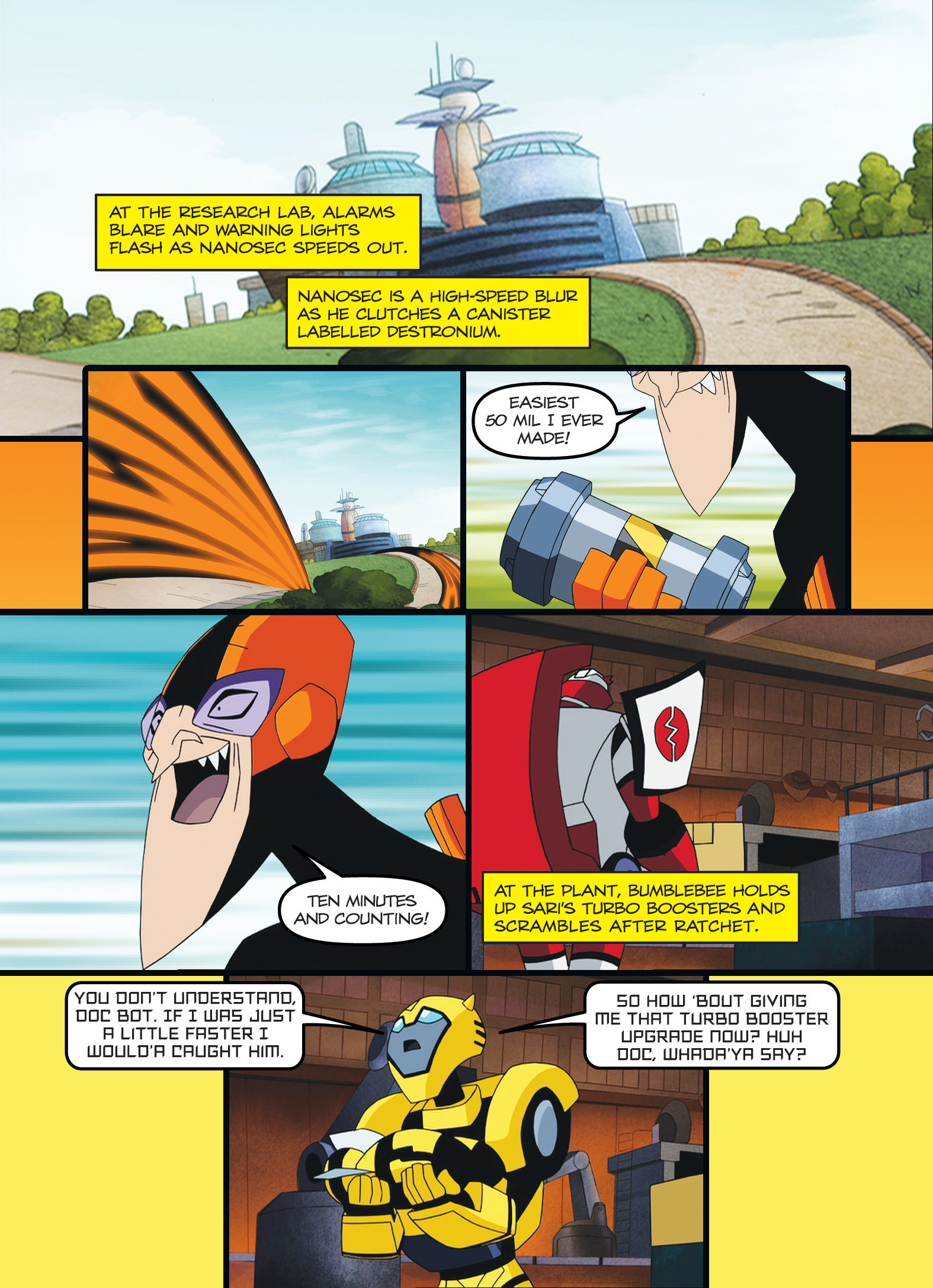 Read online Transformers Animated comic -  Issue #2 - 33
