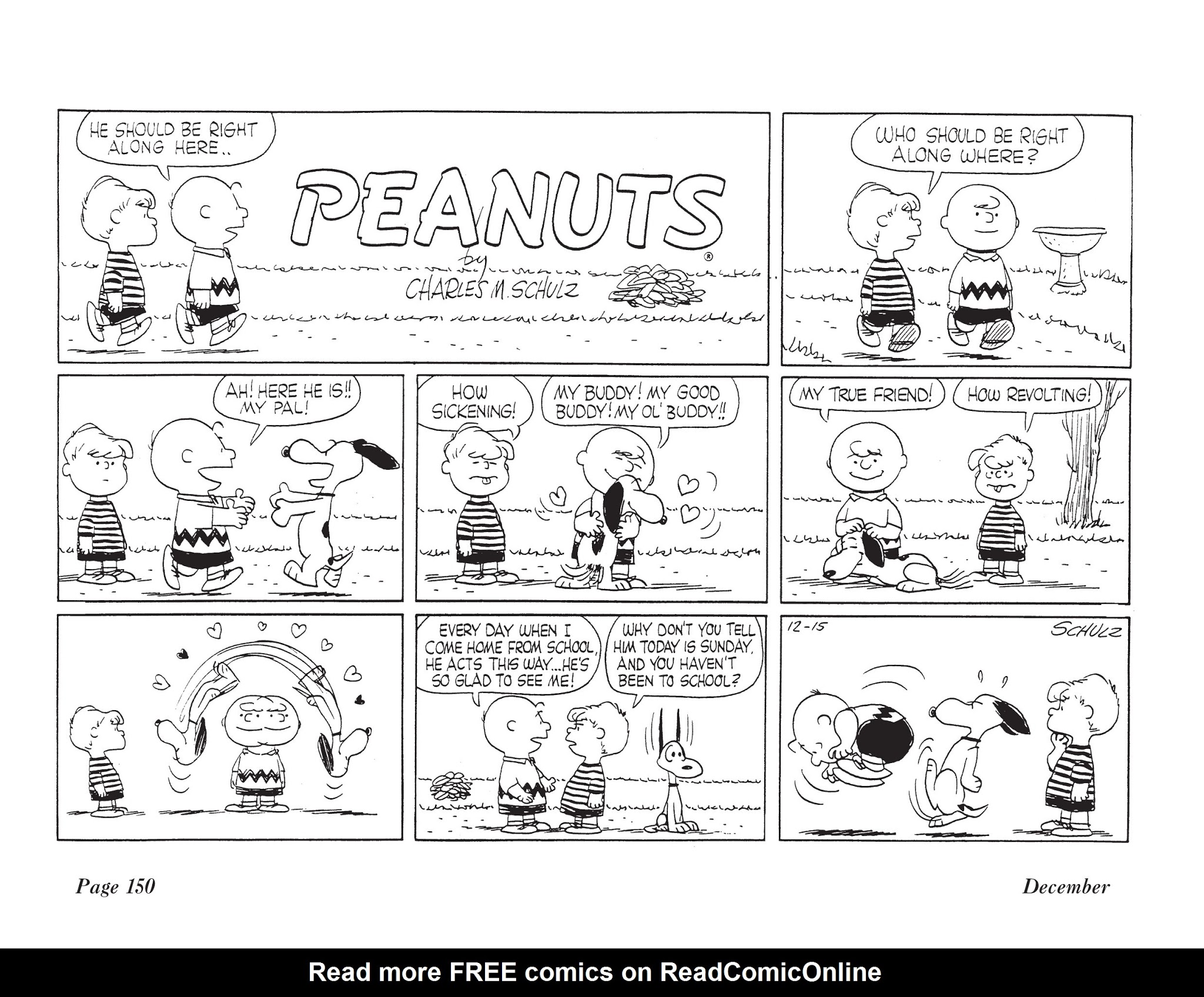 Read online The Complete Peanuts comic -  Issue # TPB 4 - 164