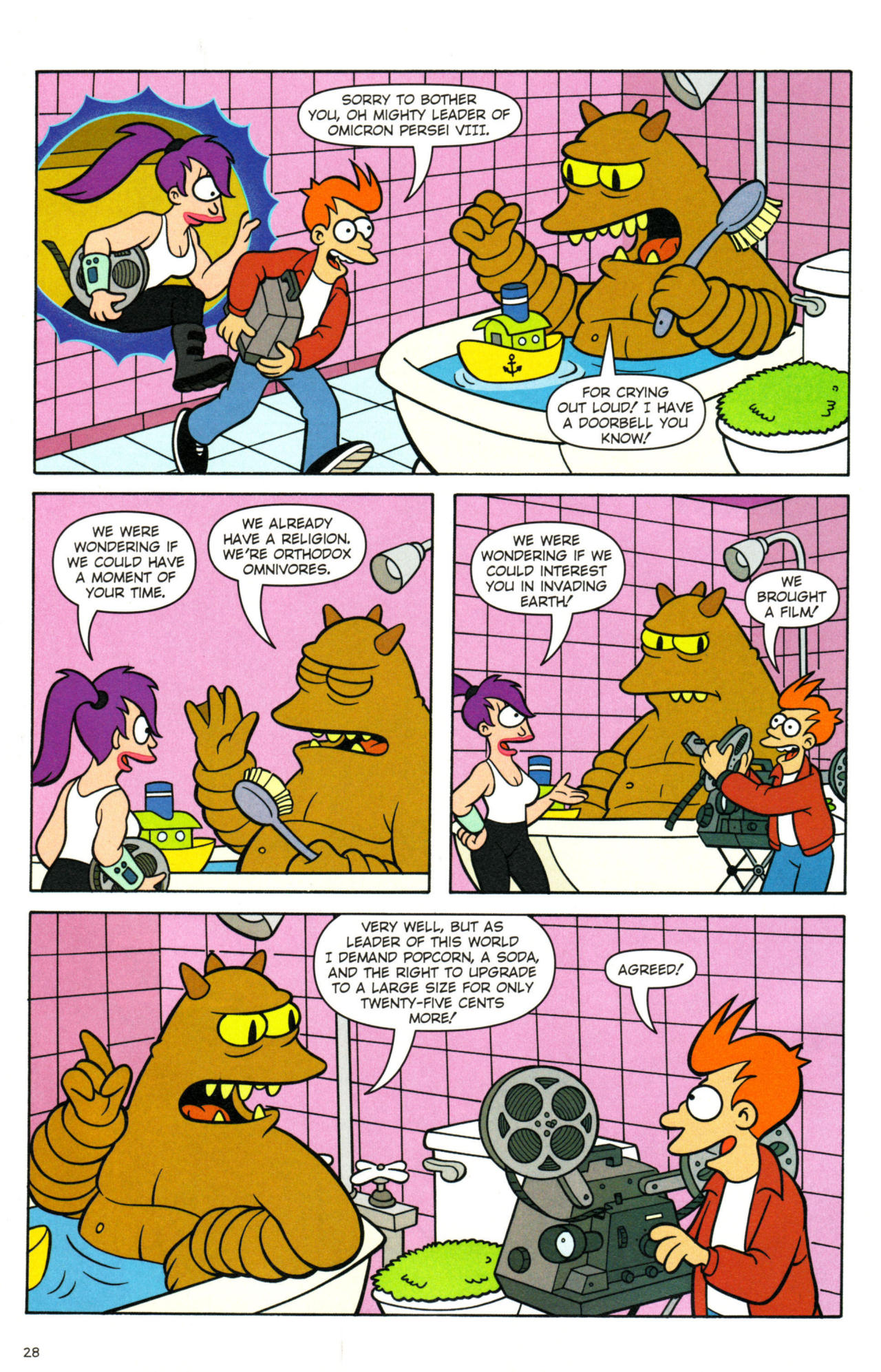 Read online Futurama Comics comic -  Issue #31 - 22