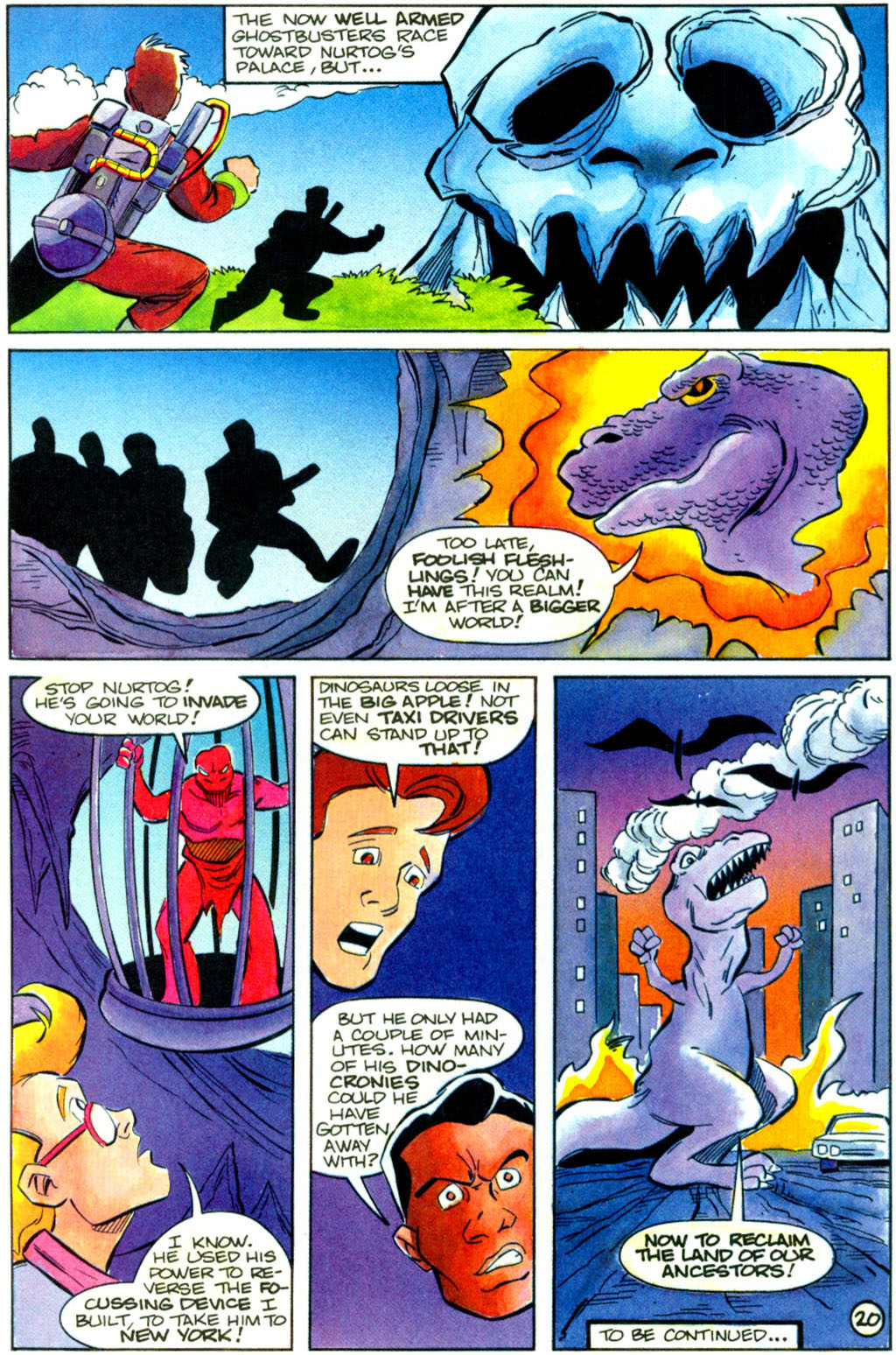 Read online Real Ghostbusters comic -  Issue #20 - 29