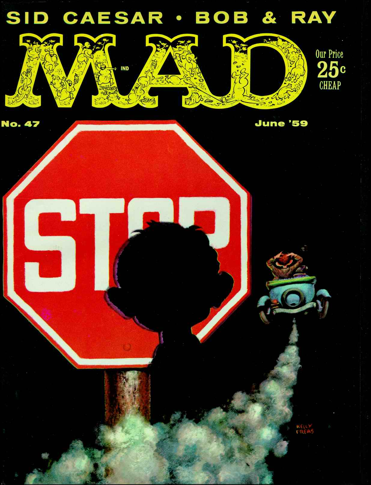 Read online MAD comic -  Issue #47 - 1