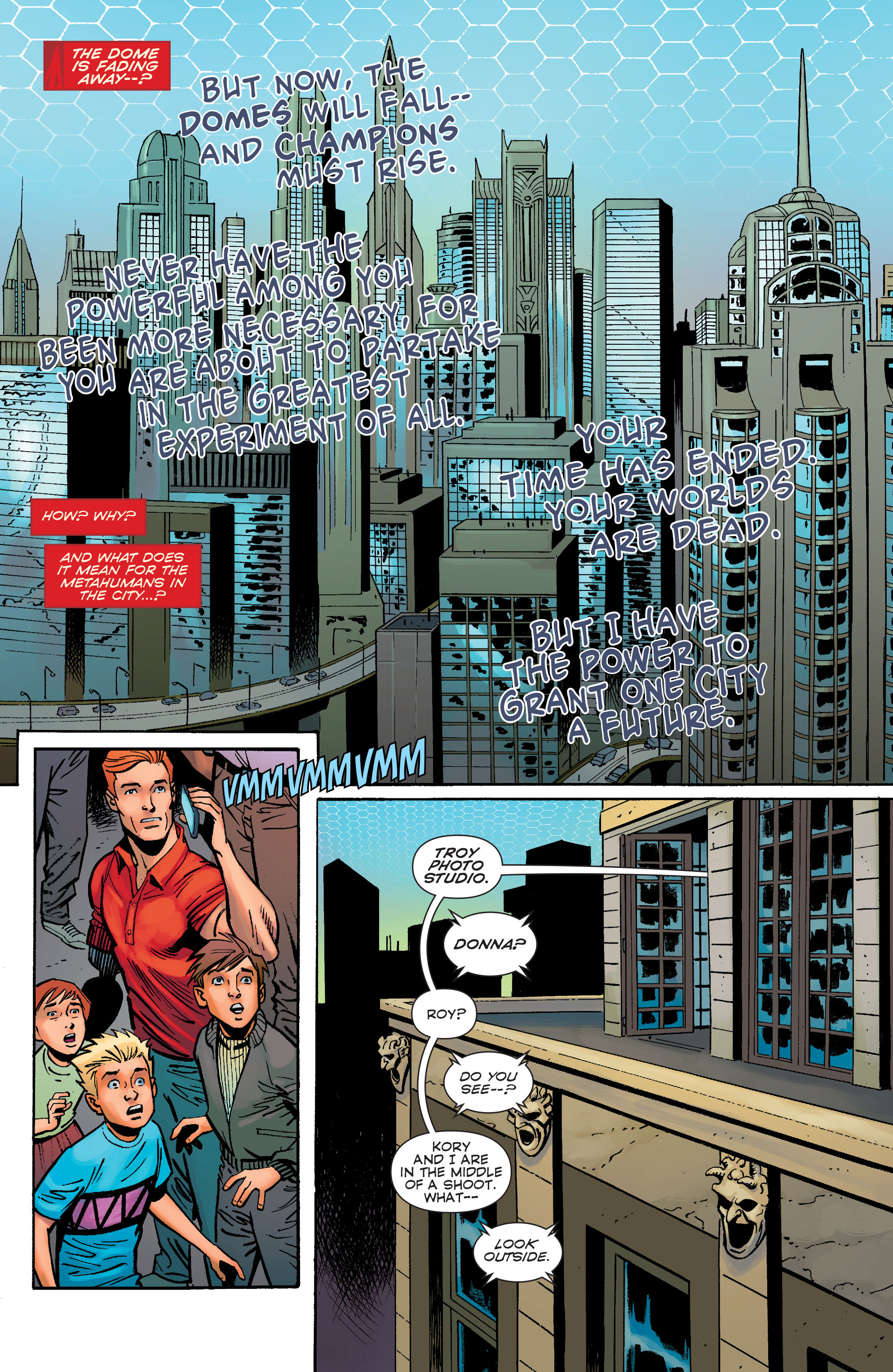 Read online Convergence Titans comic -  Issue #1 - 7