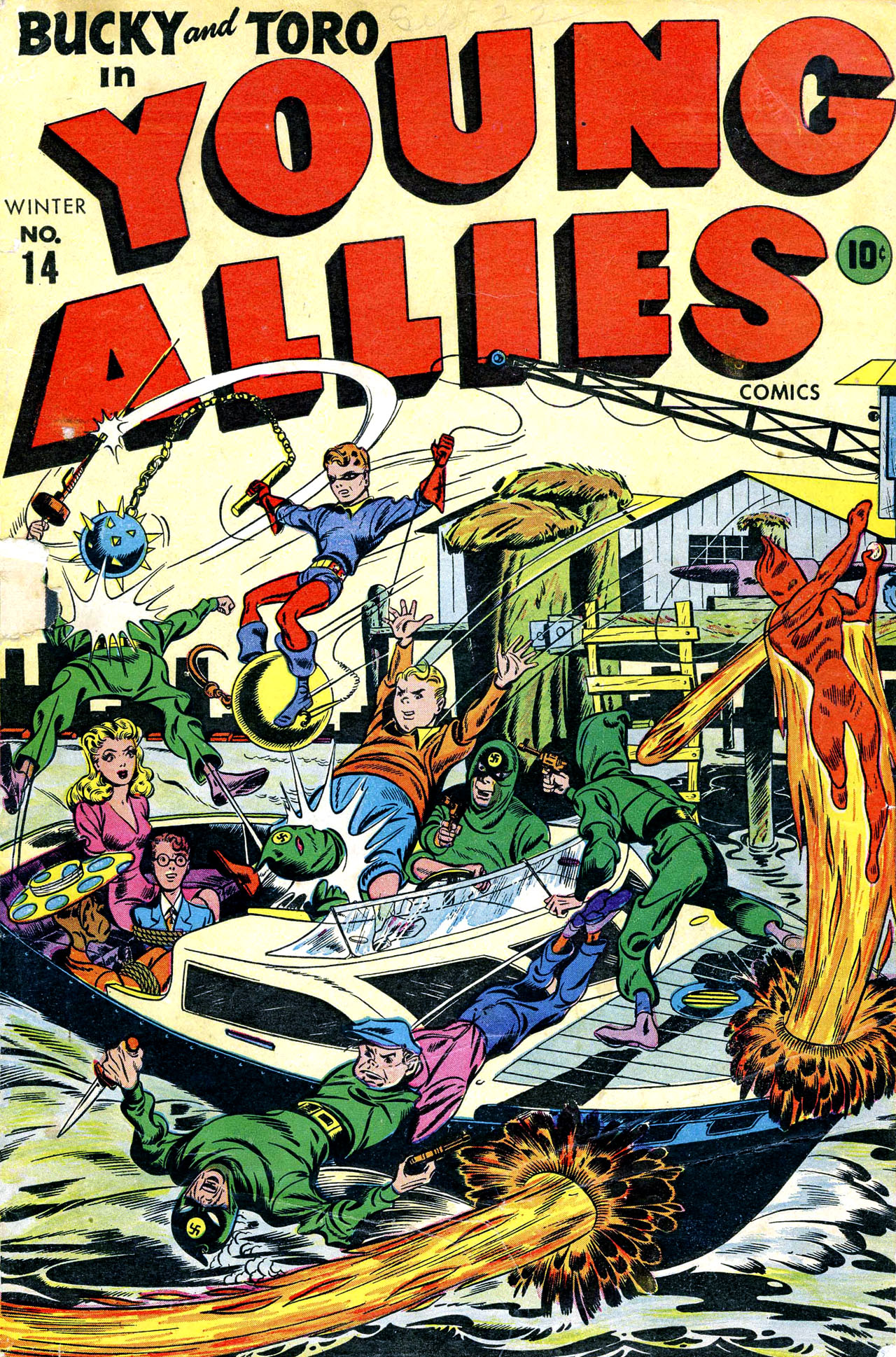Read online Young Allies Comics comic -  Issue #14 - 1