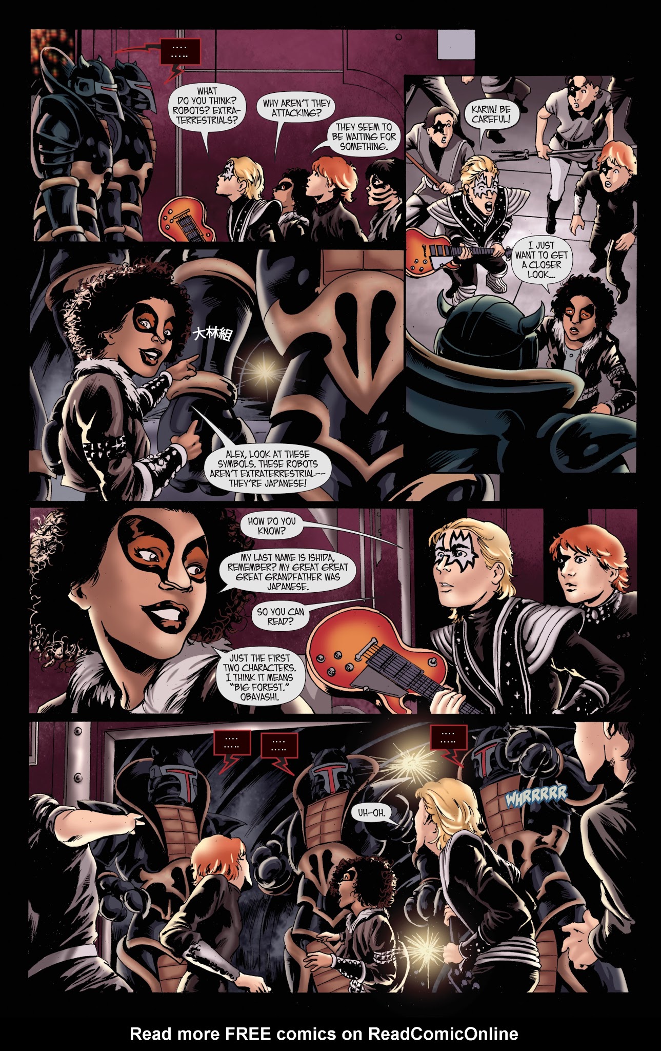 Read online KISS comic -  Issue #9 - 9