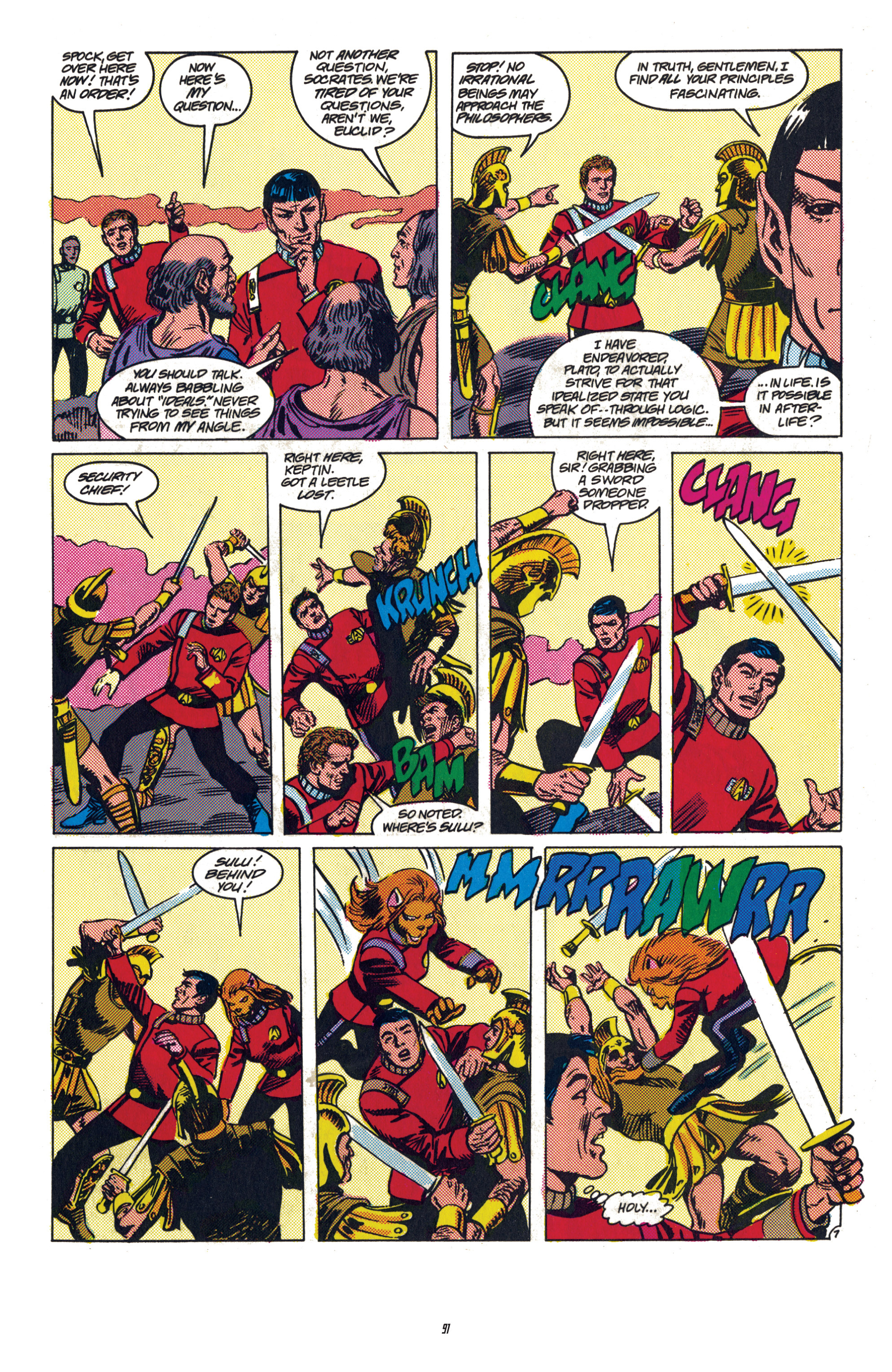 Read online Star Trek Classics comic -  Issue #5 - 89